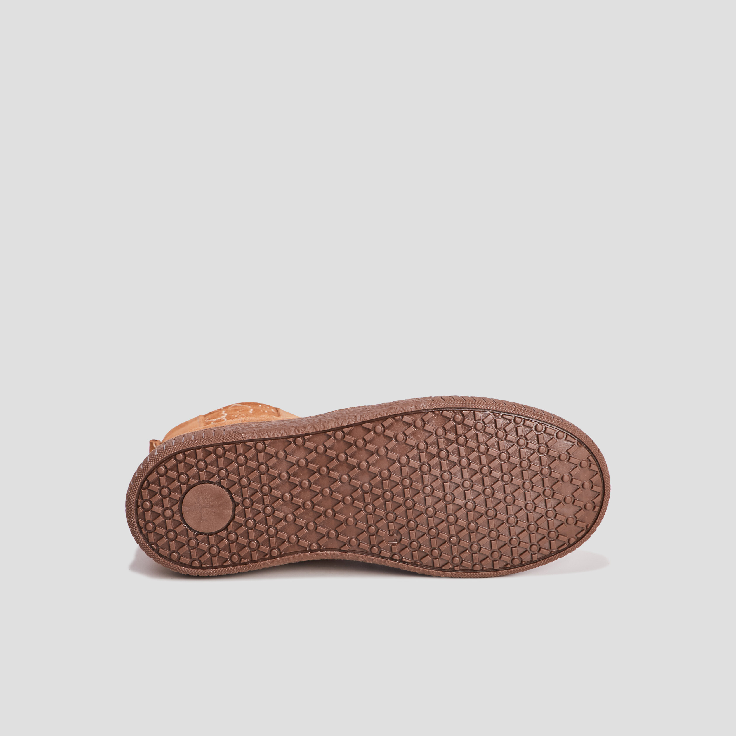 bottines zippees en cuir camel fille Bottines zippées en cuir camel fille