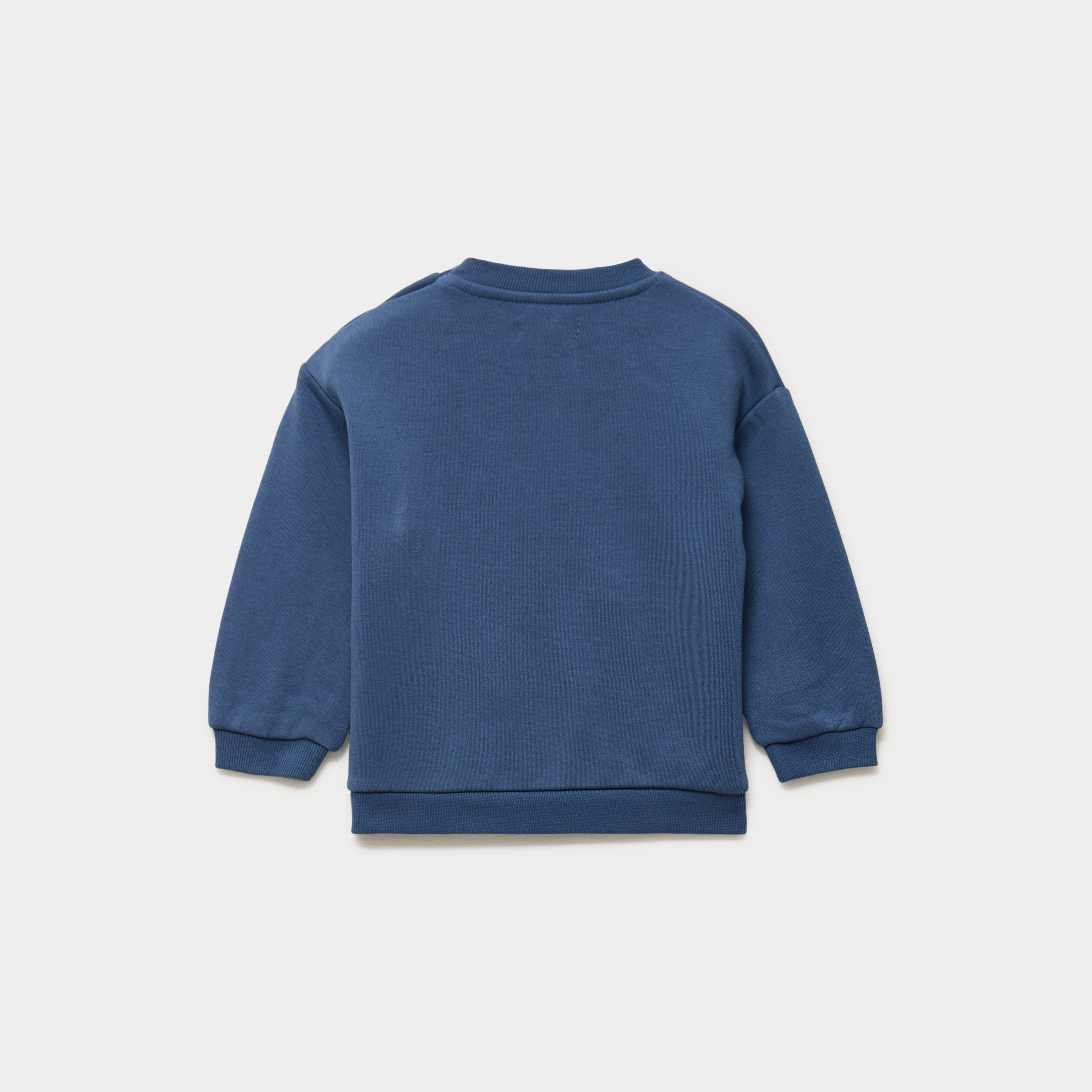 Ensemble de jogging molletonn&eacute; bleu marine b&eacute;b&eacute; gar&ccedil;on