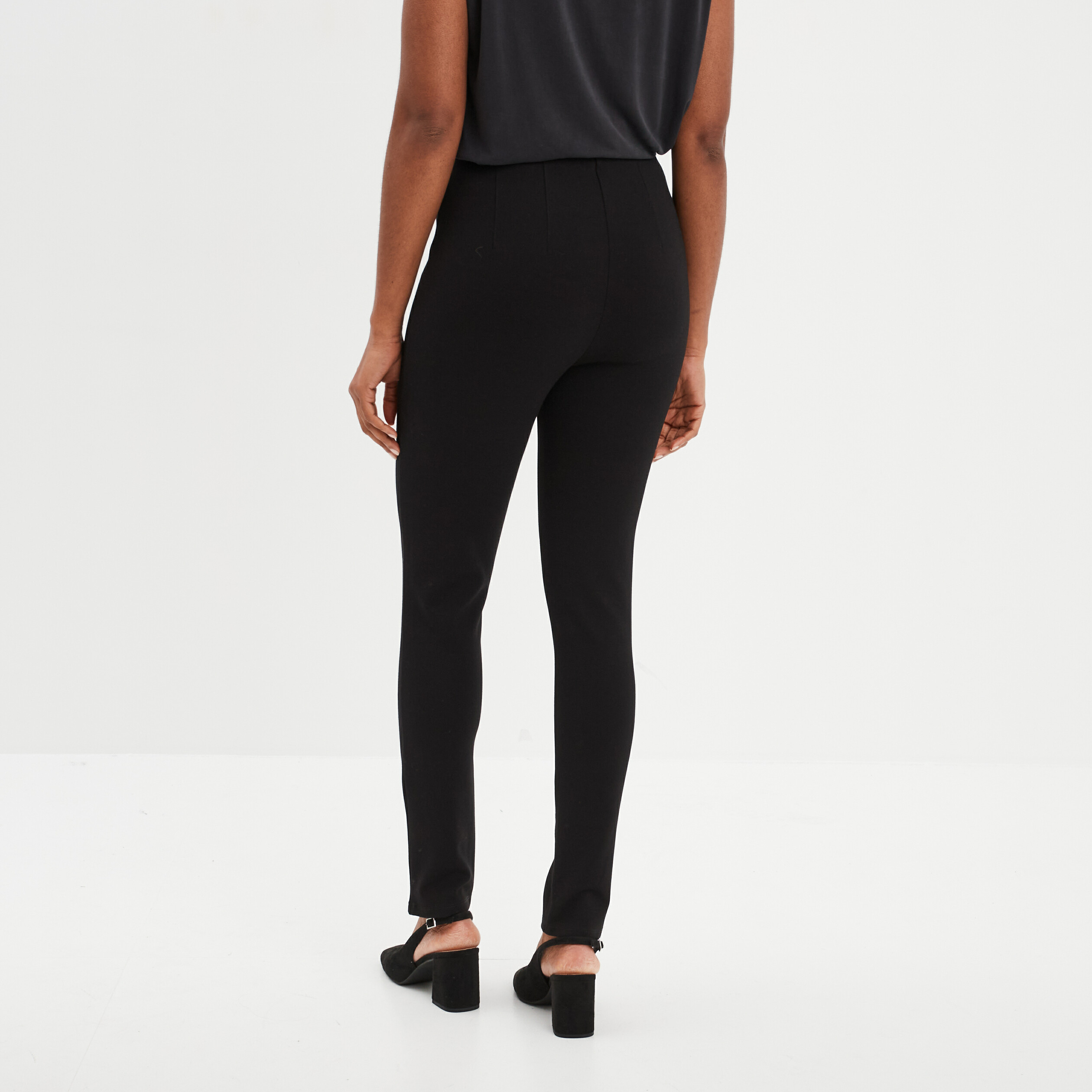 Pantalon Legging Femme Legging Elastique Taille Legging Taille