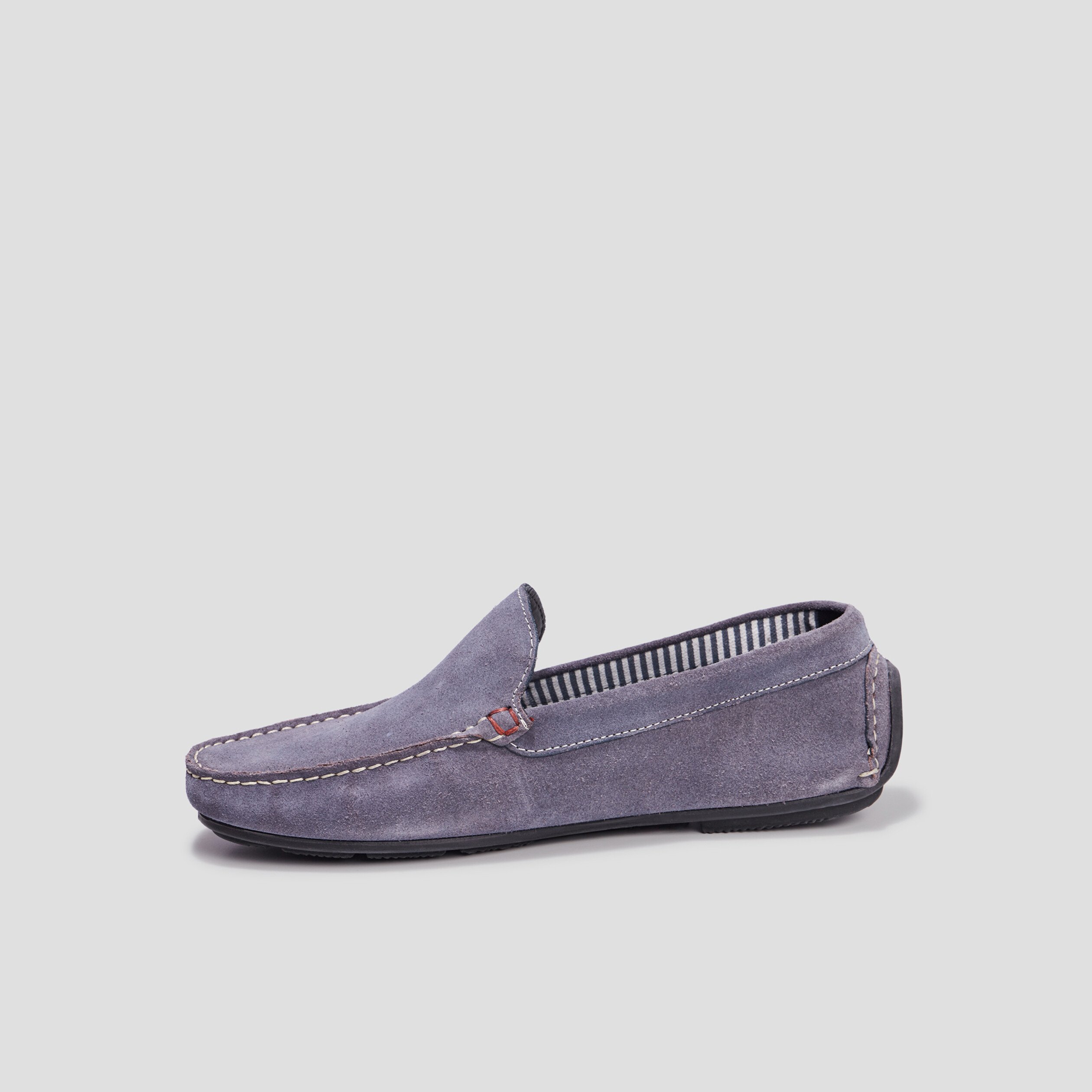mocassins en cuir bleu homme Mocassins en cuir bleu homme