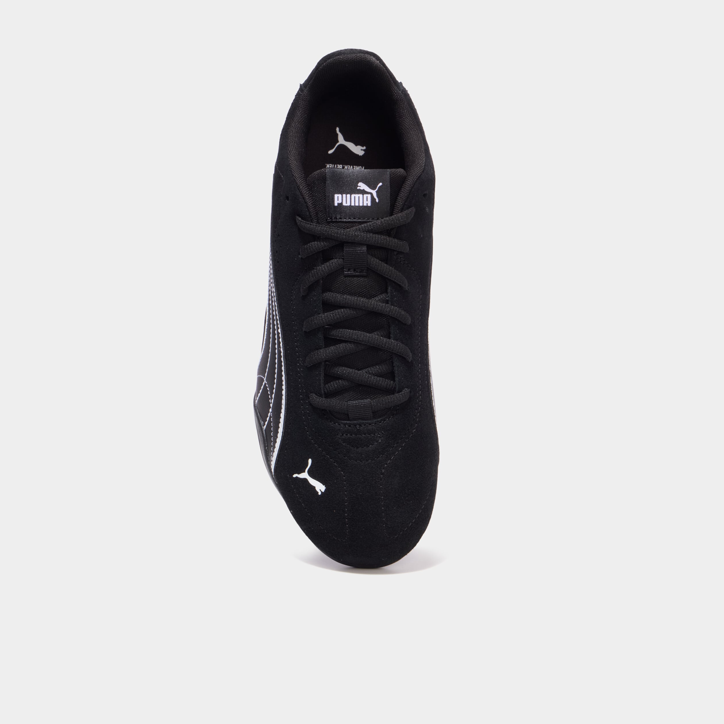 Baskets running en cuir Puma Catch SD noir homme