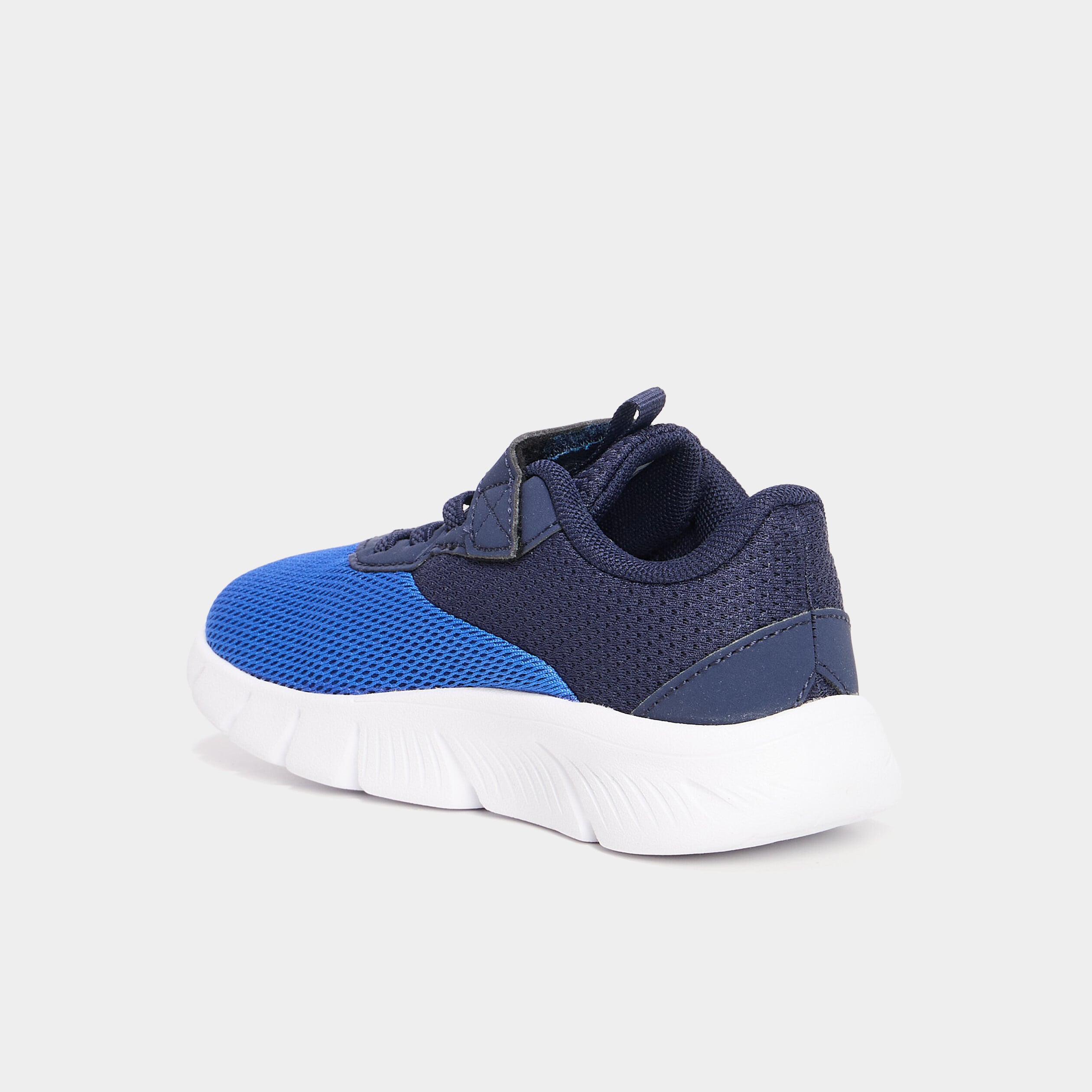 Baskets running &agrave; scratchs Puma bleu electrique gar&ccedil;on