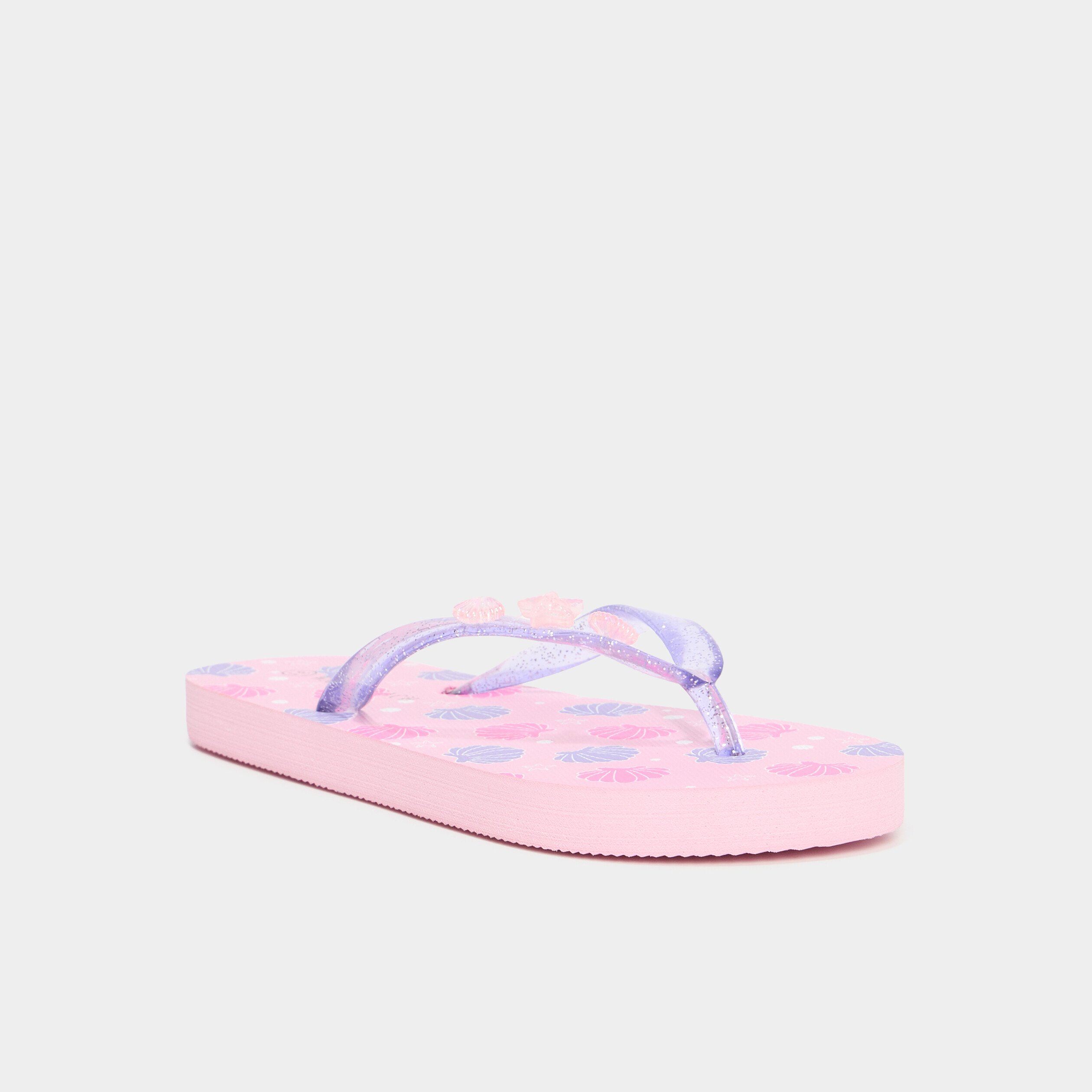 tongs de plage multicolore fille Tongs de plage multicolore fille
