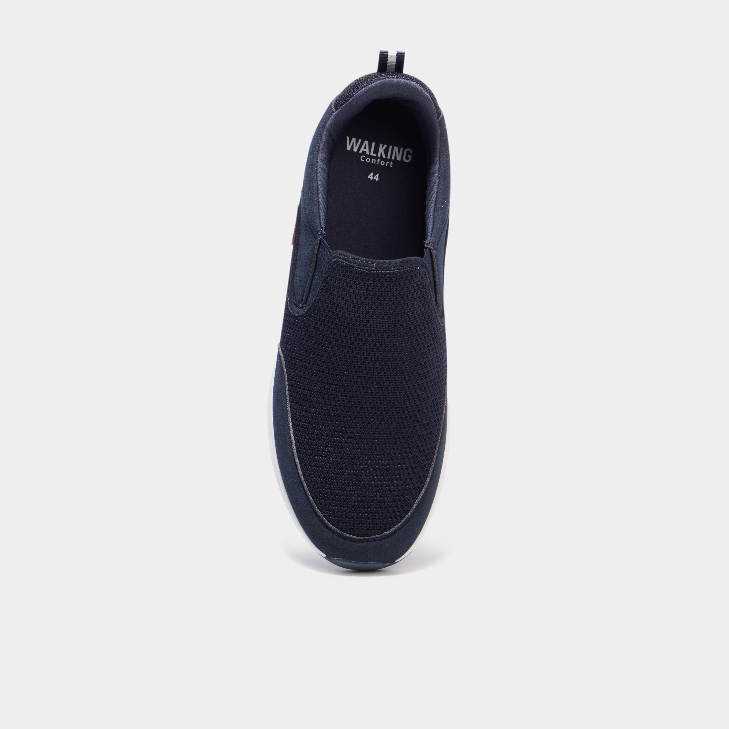 Baskets semelles &eacute;paisses bleu marine homme