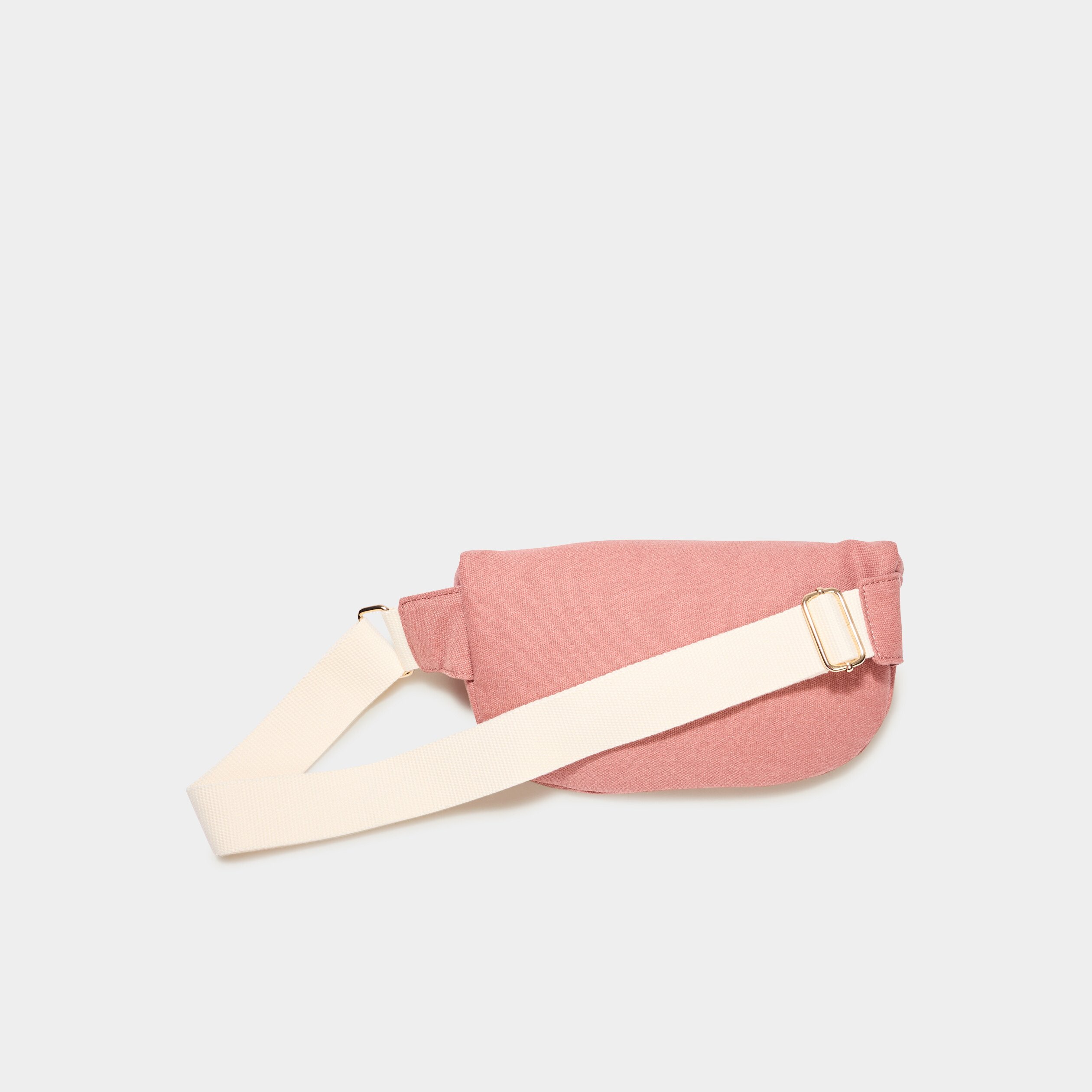 sac banane bandouliere ajustable vieux rose femme Sac banane bandoulière ajustable vieux rose femme
