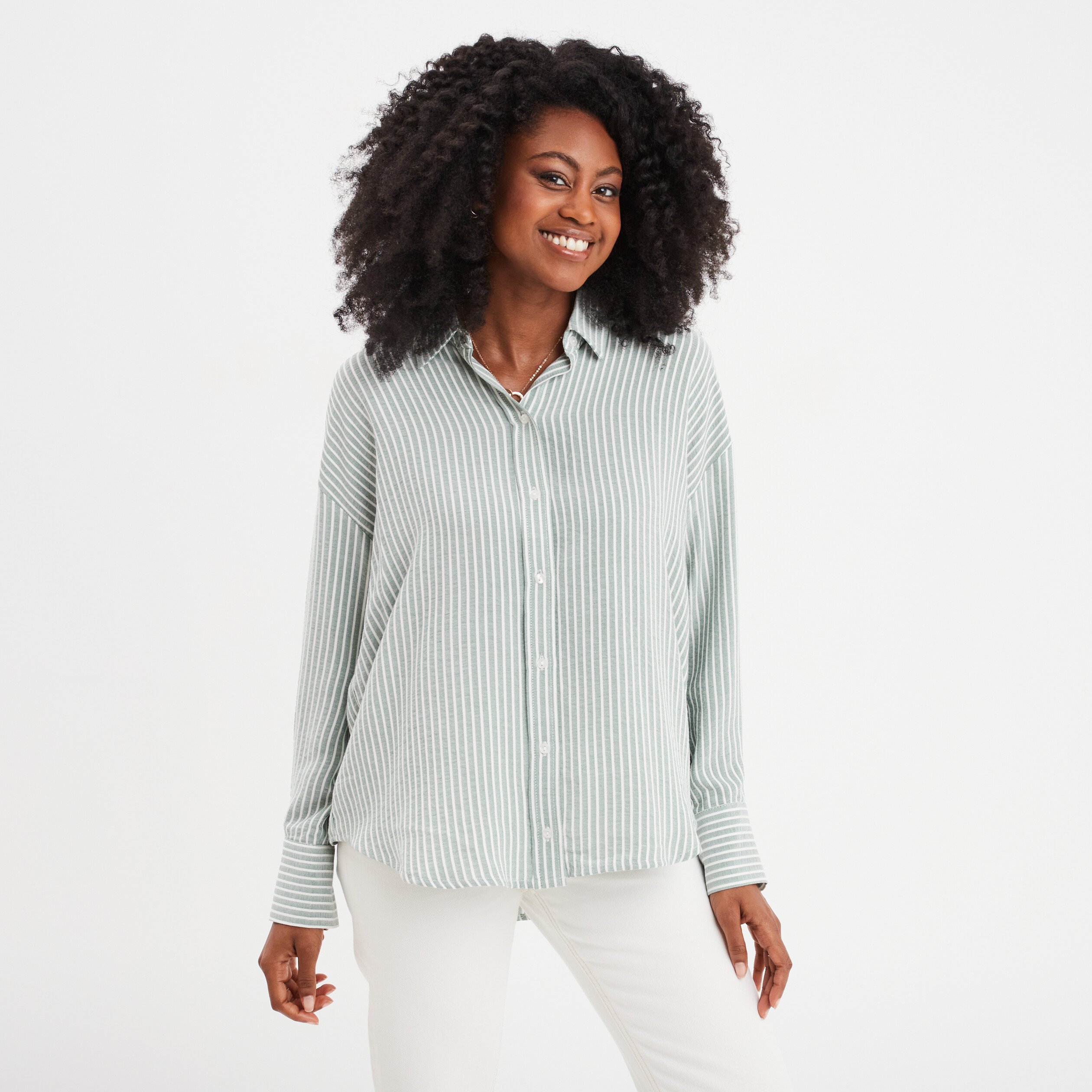 Chemise vert kaki femme best sale