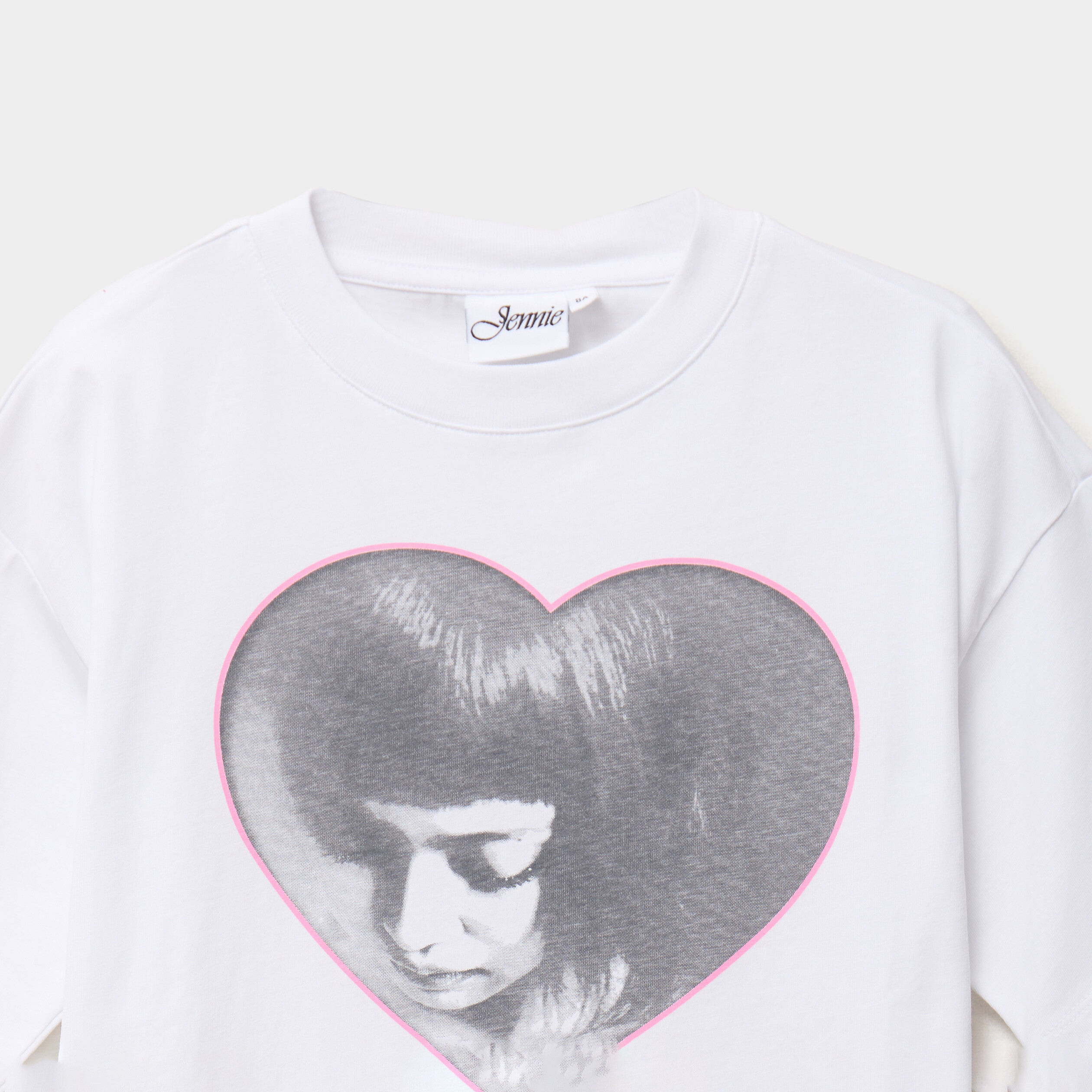T-shirt relax coton Jennie Ruby blanc fille