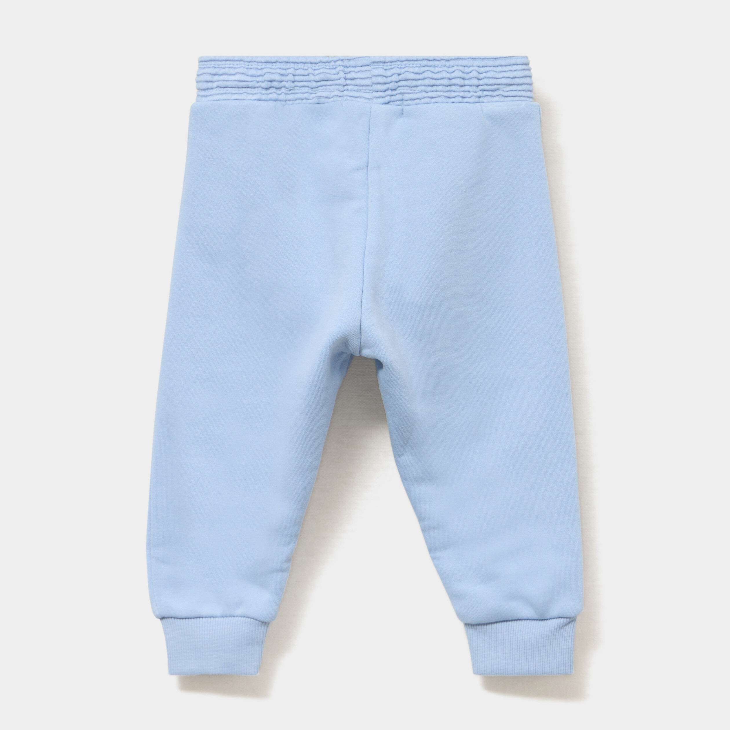 Pantalon de jogging molletonn&eacute; bleu pastel b&eacute;b&eacute; gar&ccedil;on