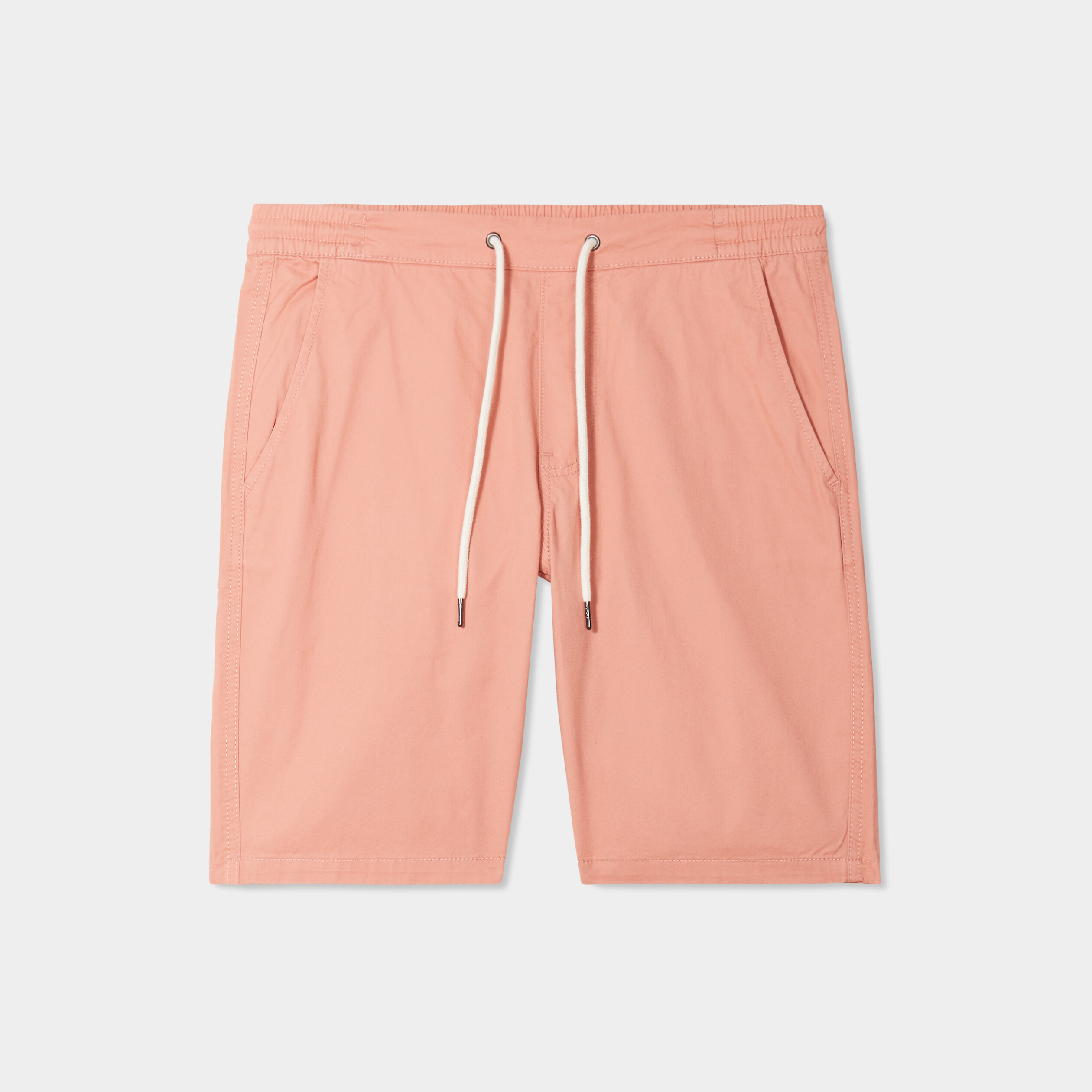 short chino avec cordon creeks rouge clair homme Short chino avec cordon Creeks rouge clair homme