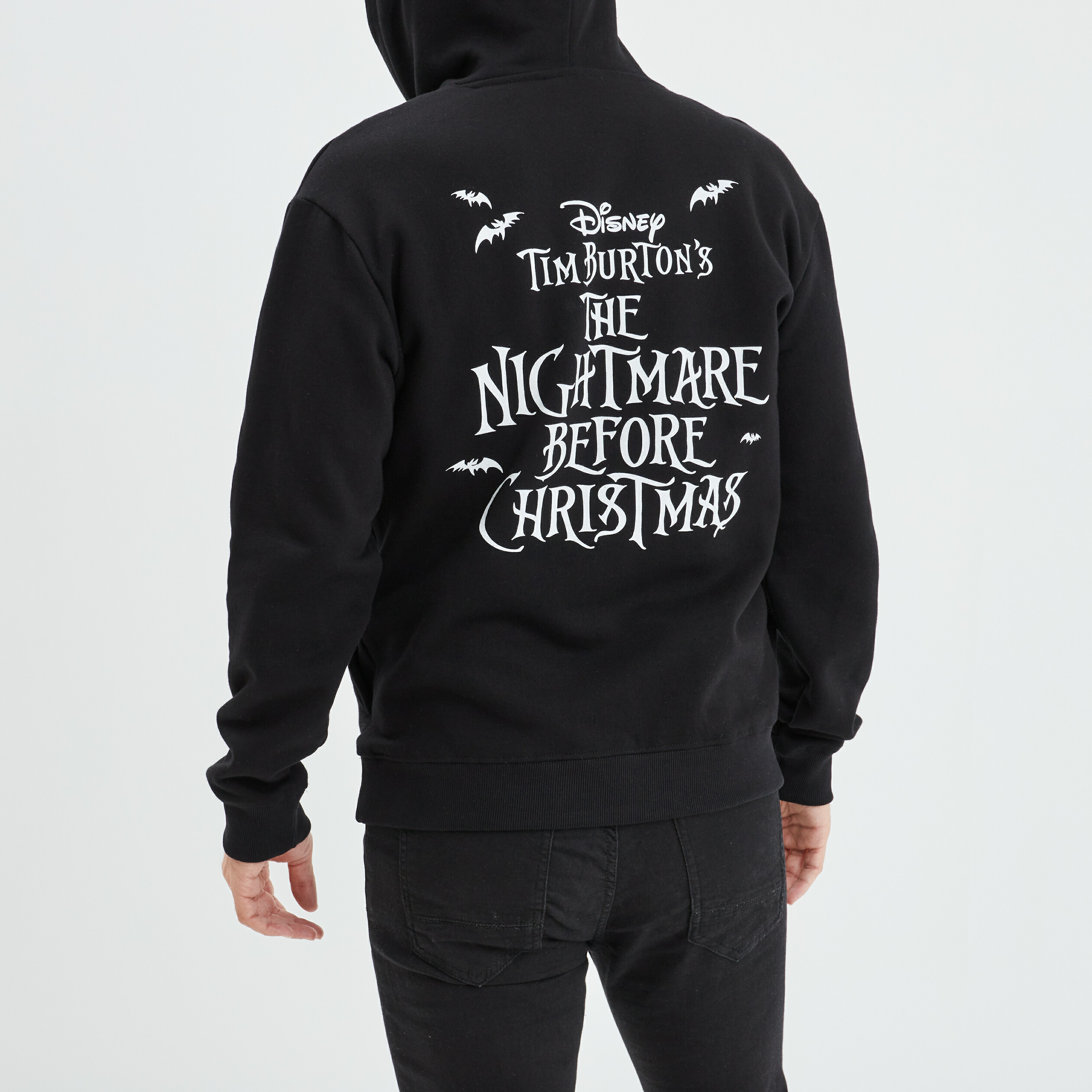 Sweat à capuche Étrange Noël de M. Jack noir homme