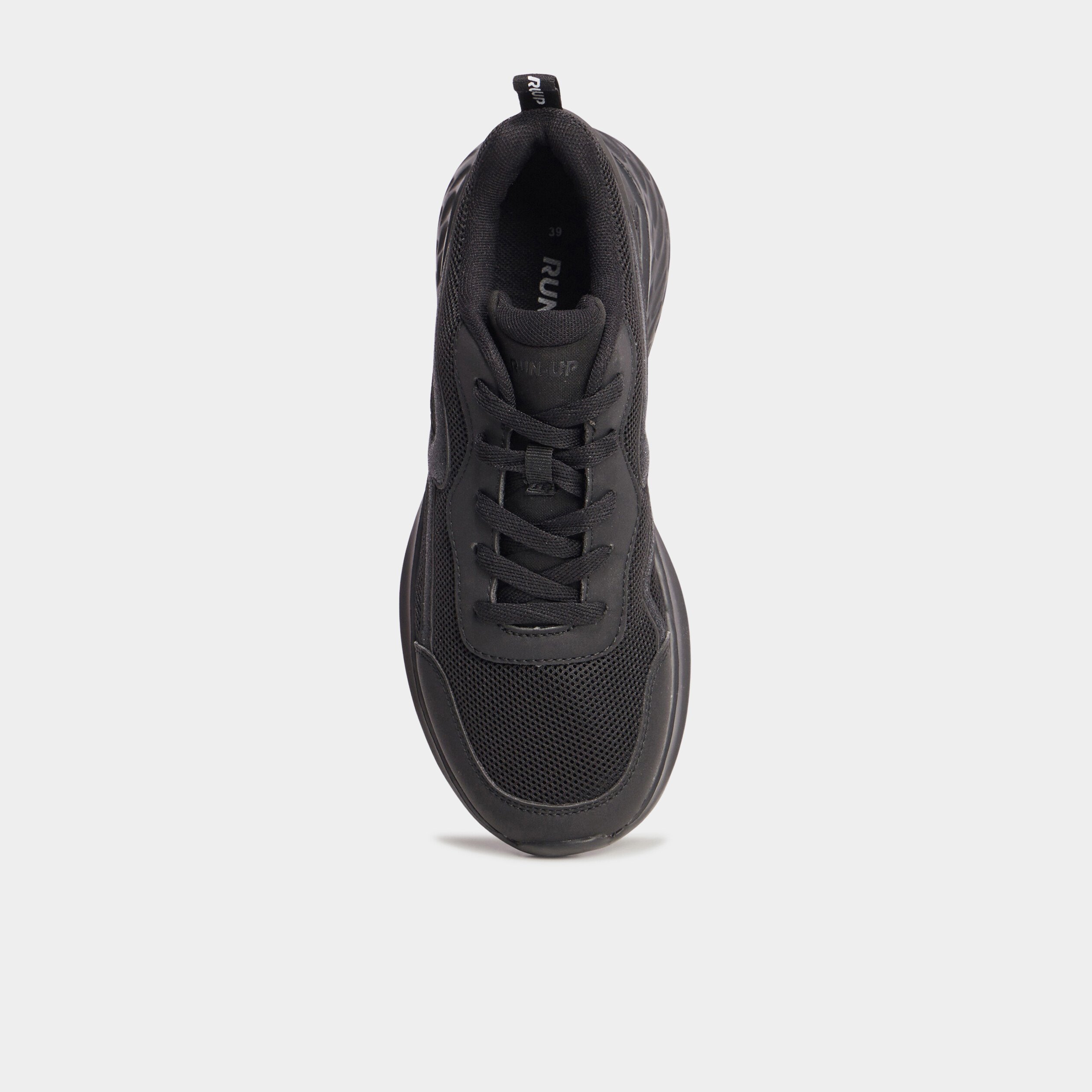 baskets running a lacets run up noir femme Baskets running à lacets Run-Up noir femme