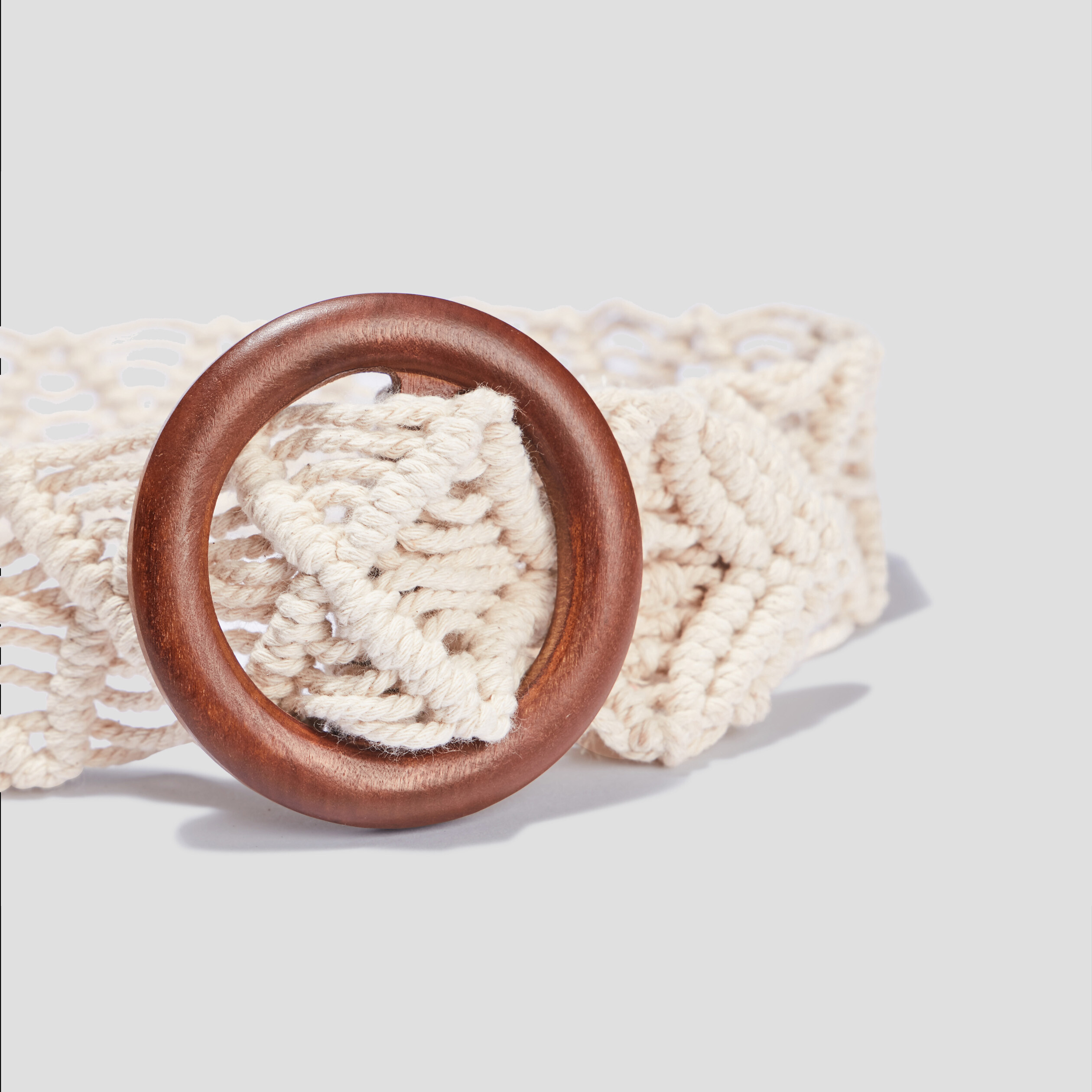 ceinture tressee ivoire femme Ceinture tressée ivoire femme
