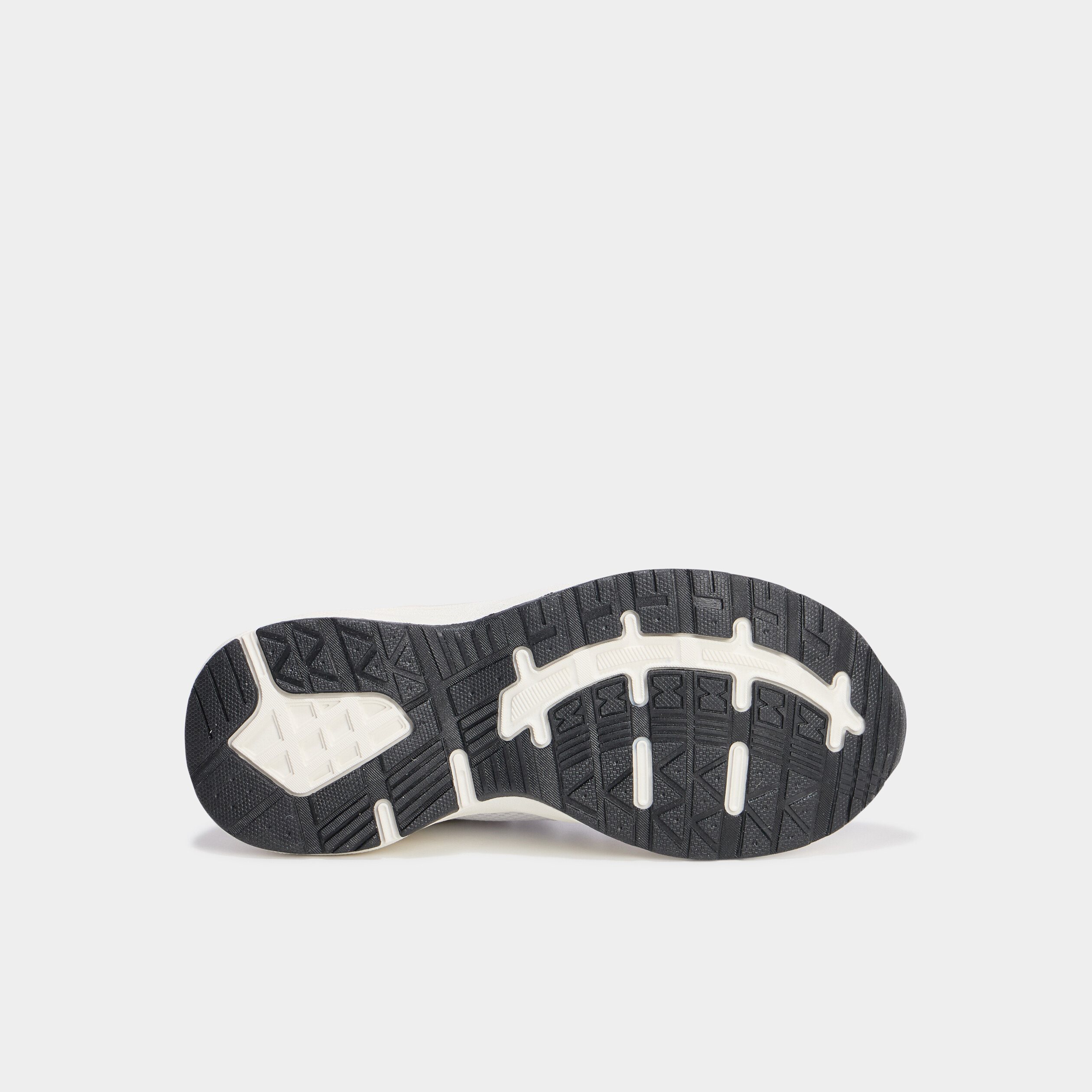 Baskets running m&eacute;moire de forme confort blanc fille