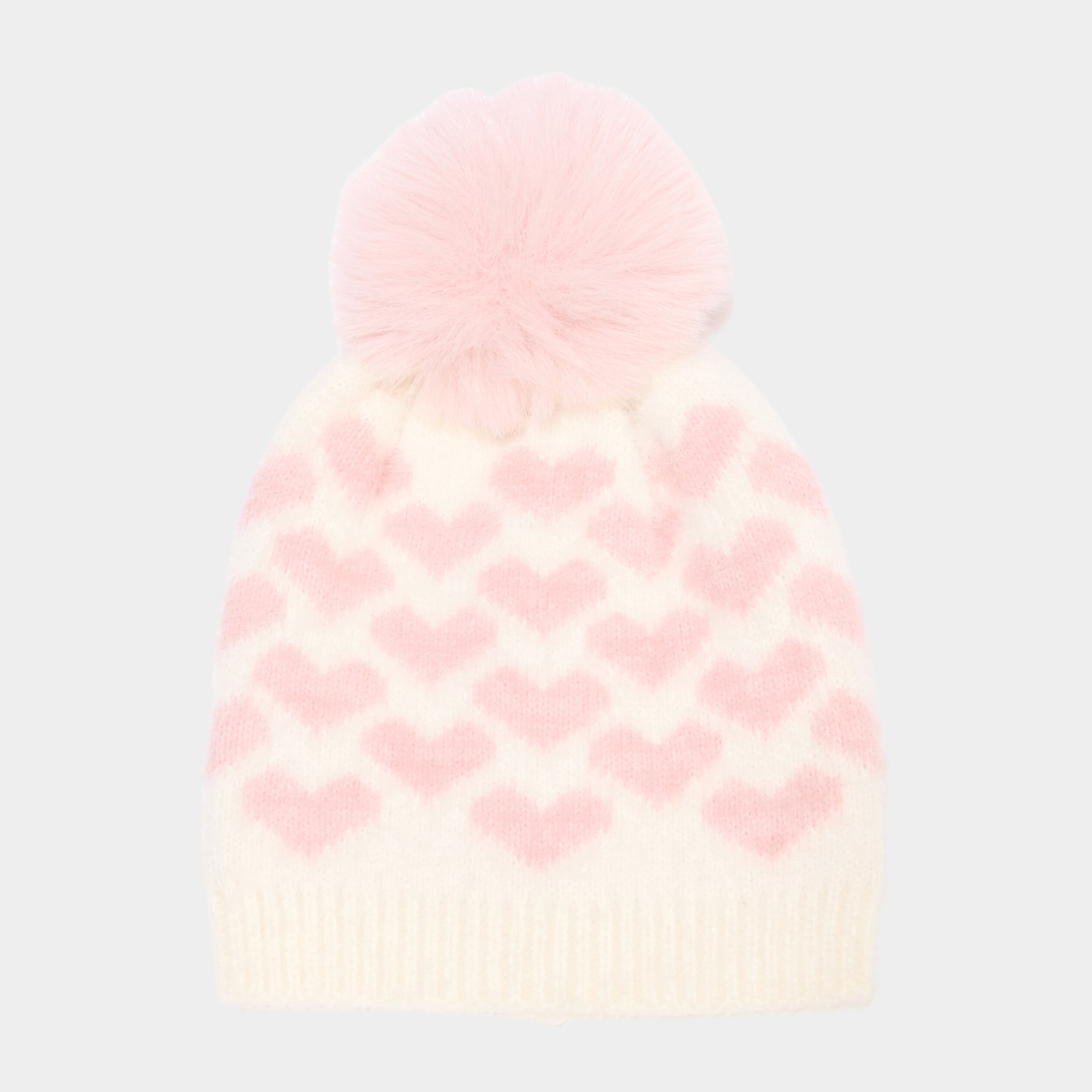 Ensemble &eacute;charpe, bonnet et gants rose fille