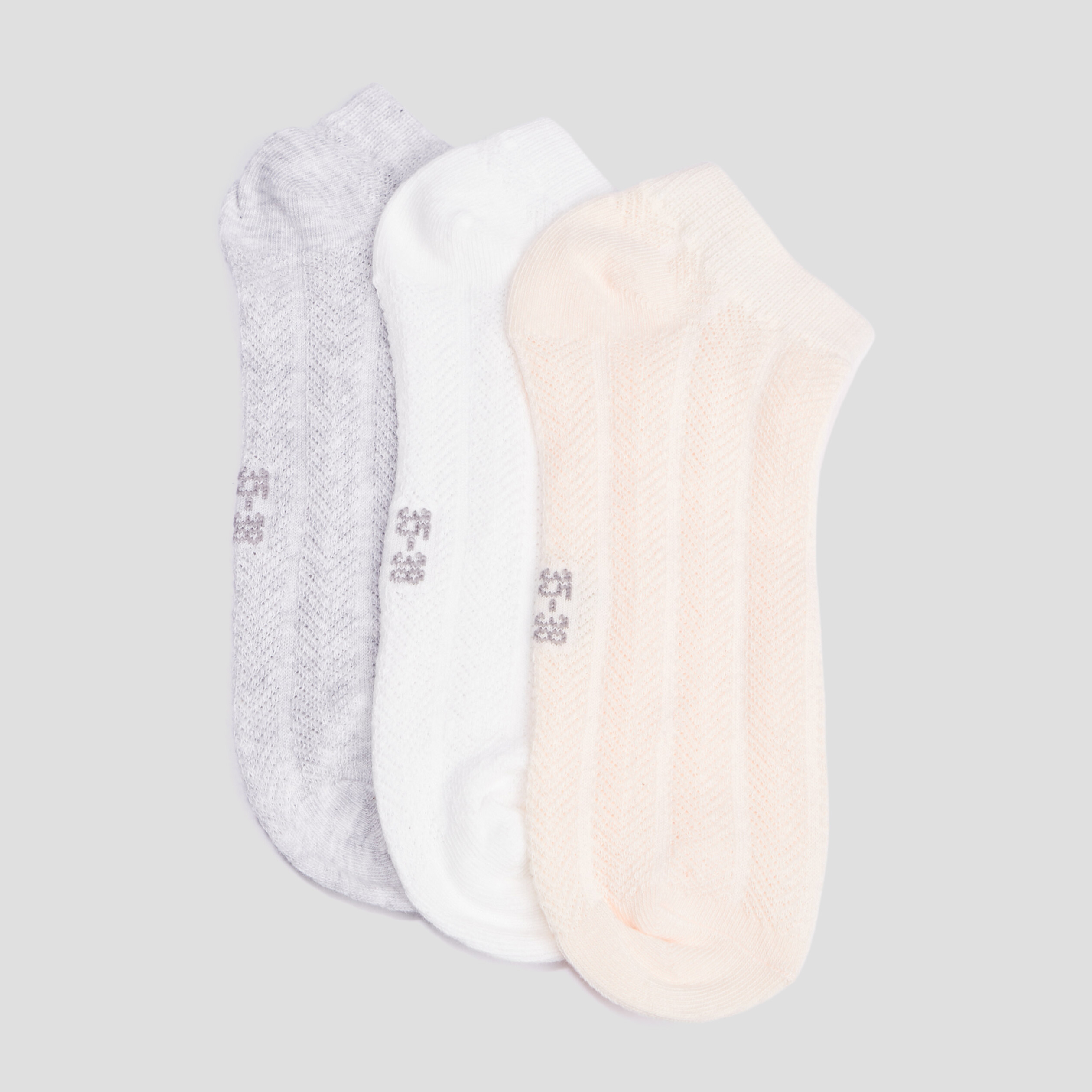 lot 3 paires socquettes multicolore femme Lot 3 paires socquettes multicolore femme