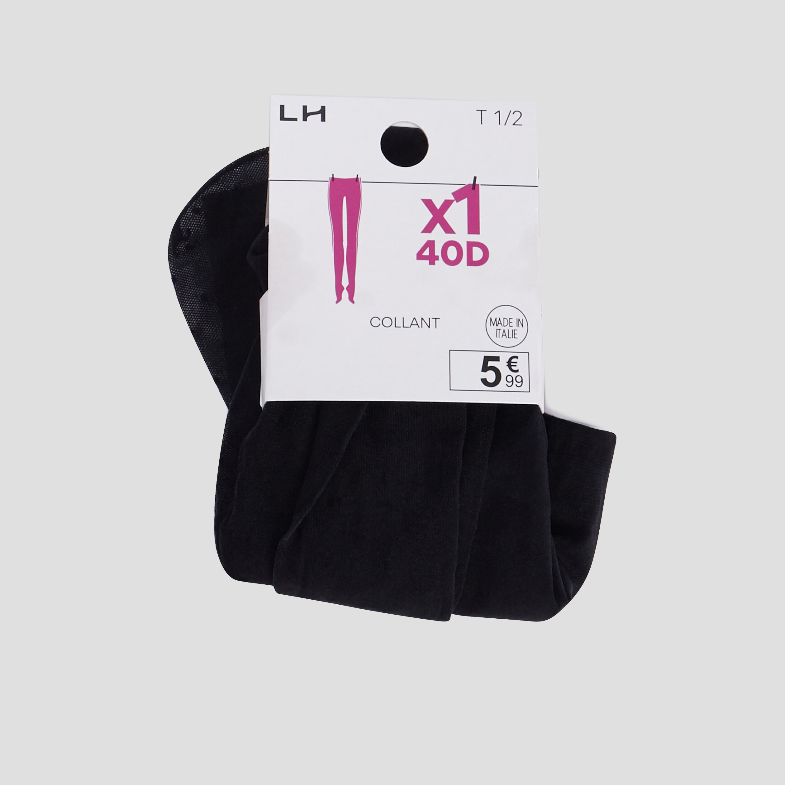 Collants noir femme