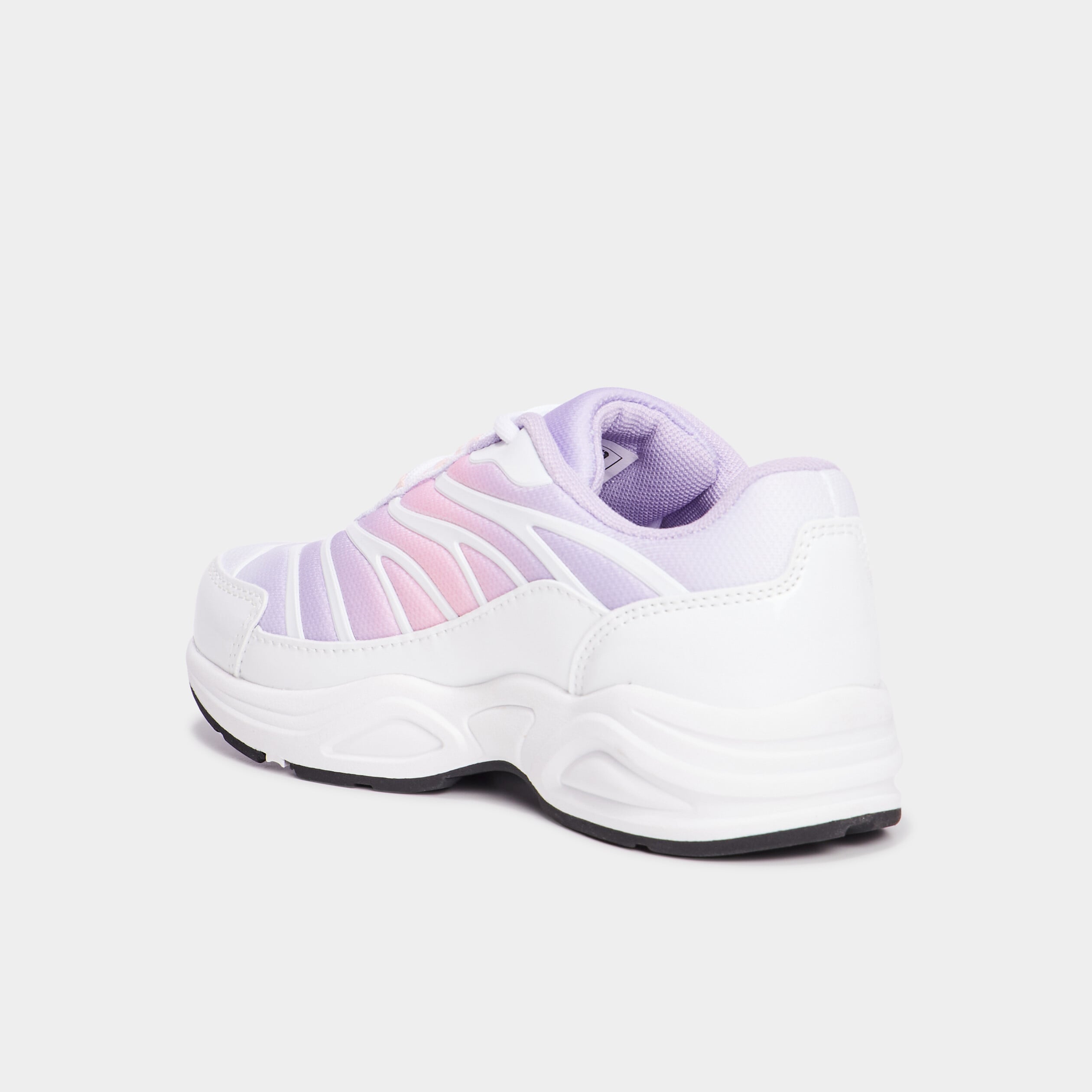 Baskets running semelles bulles rose fille