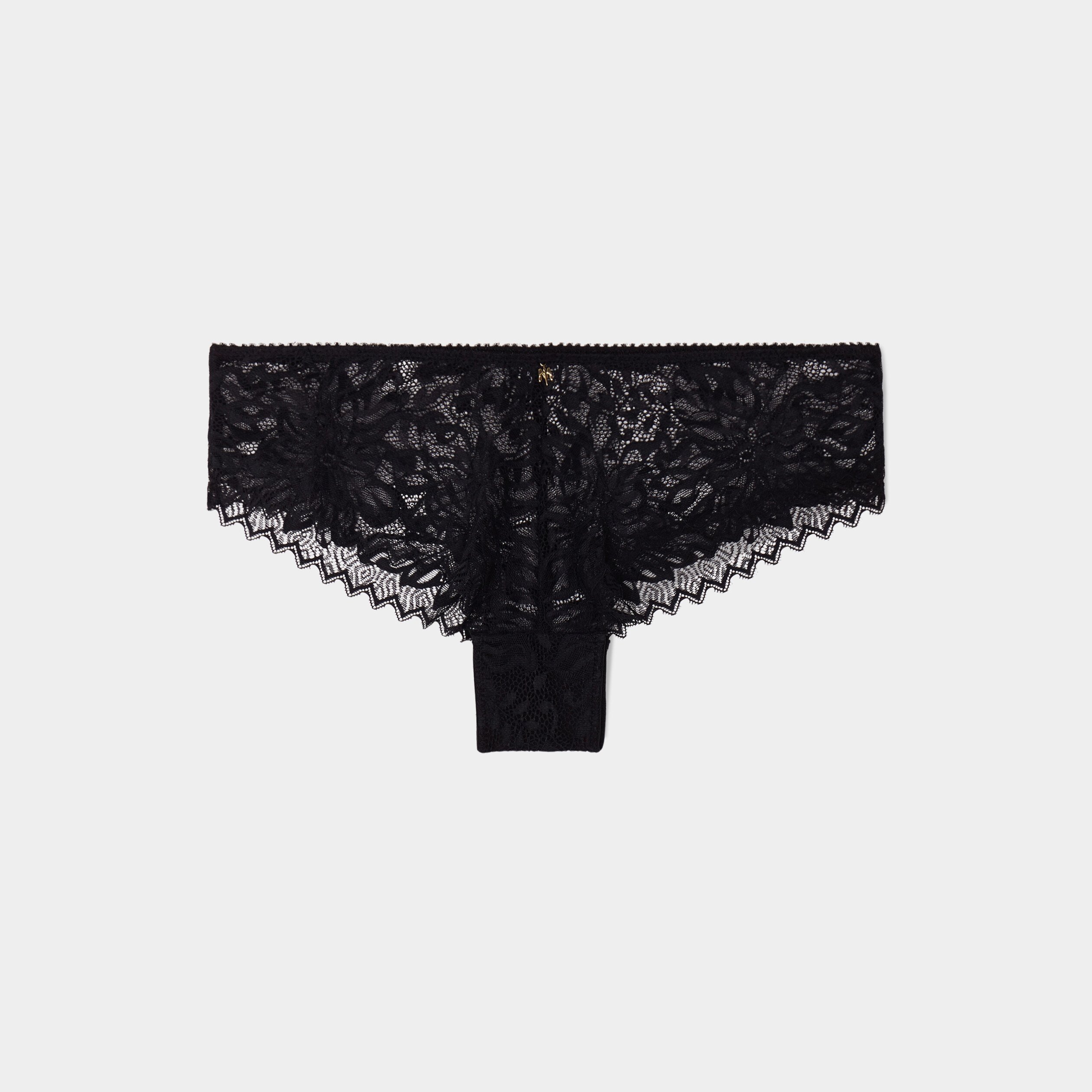 shorty en dentelle noir femme Shorty en dentelle noir femme
