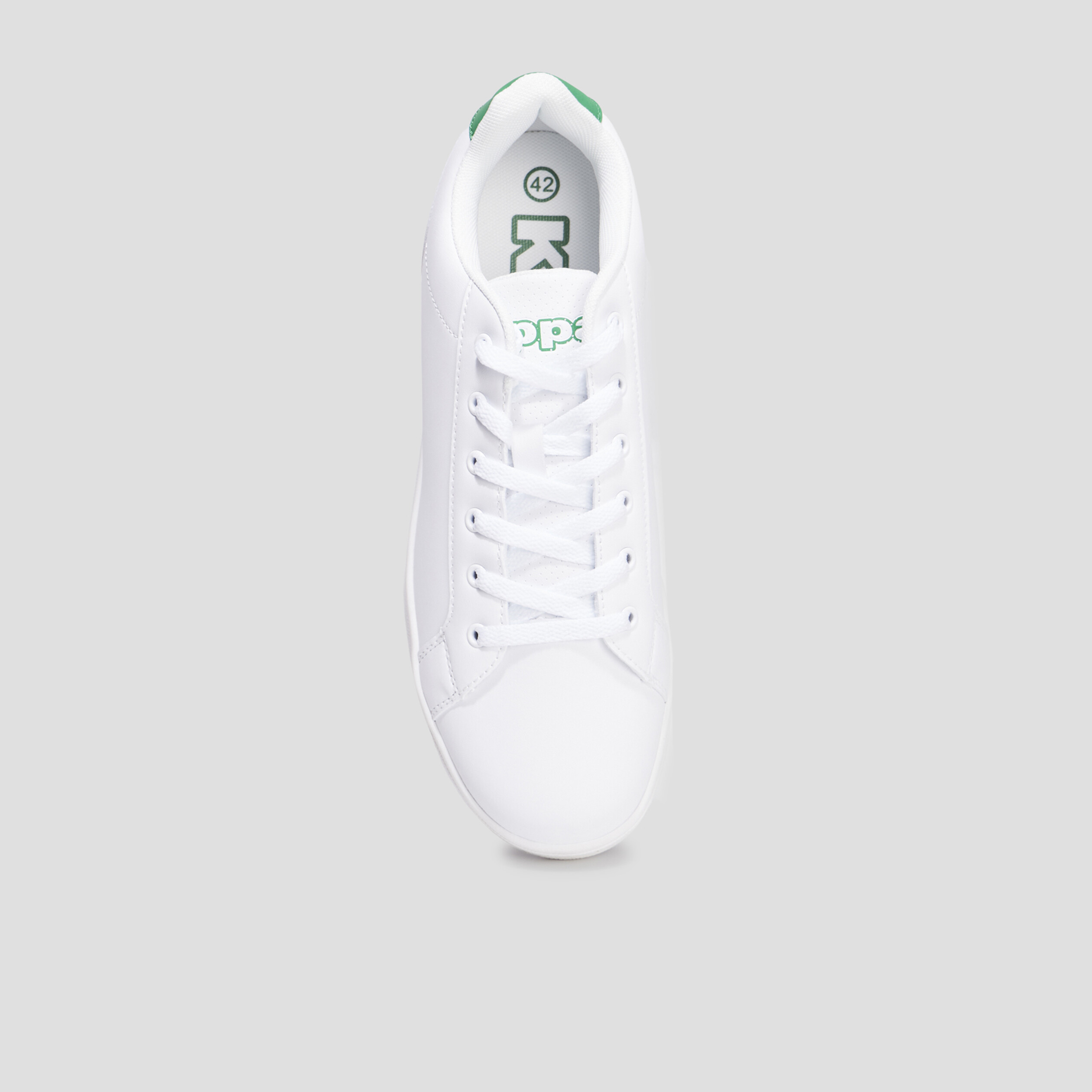 Tennis basses à lacets Kappa Galter blanc homme