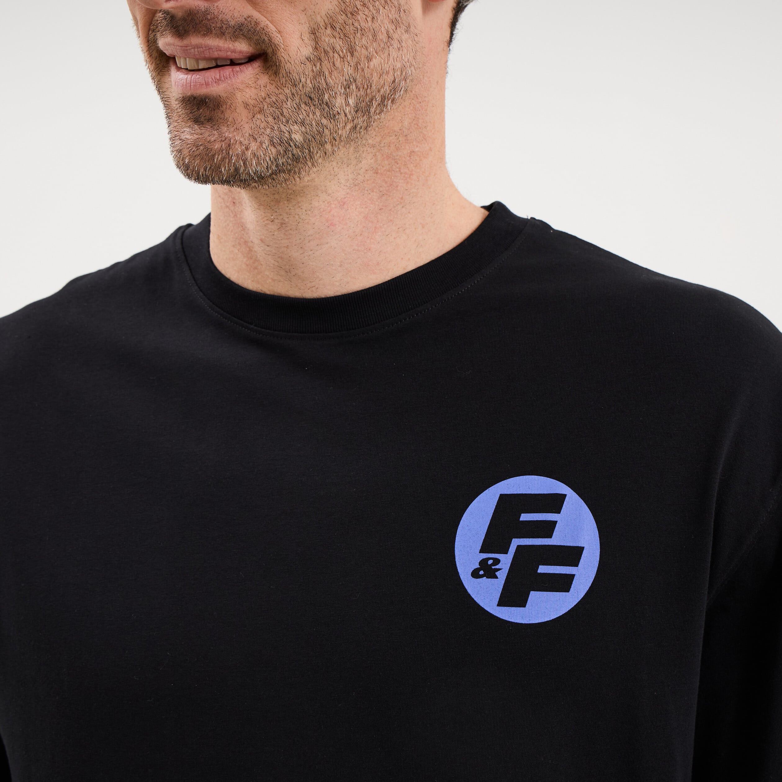 T-shirt coton Fast and Furious noir homme