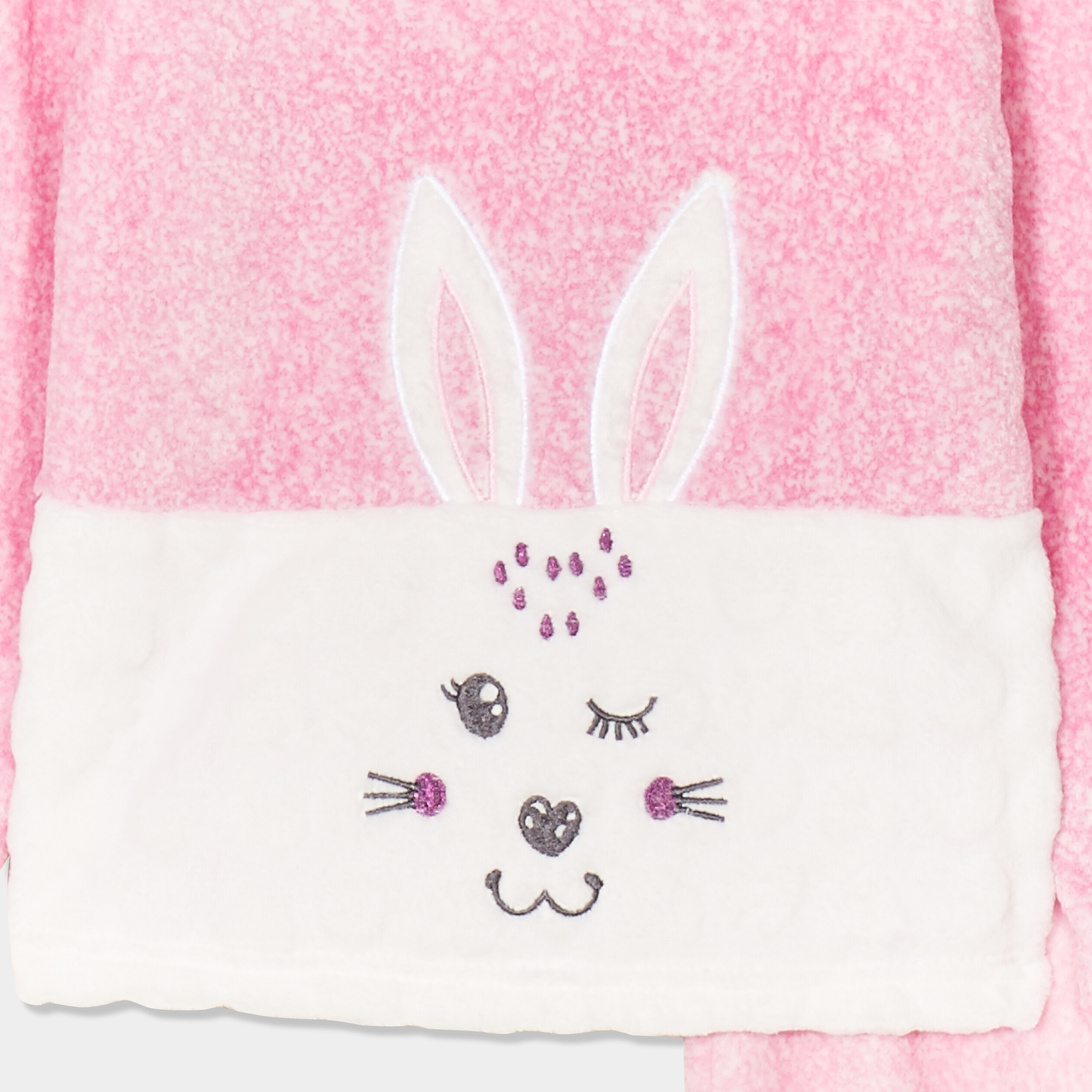 ensemble pyjama effet polaire mauve fille Ensemble pyjama effet polaire mauve fille