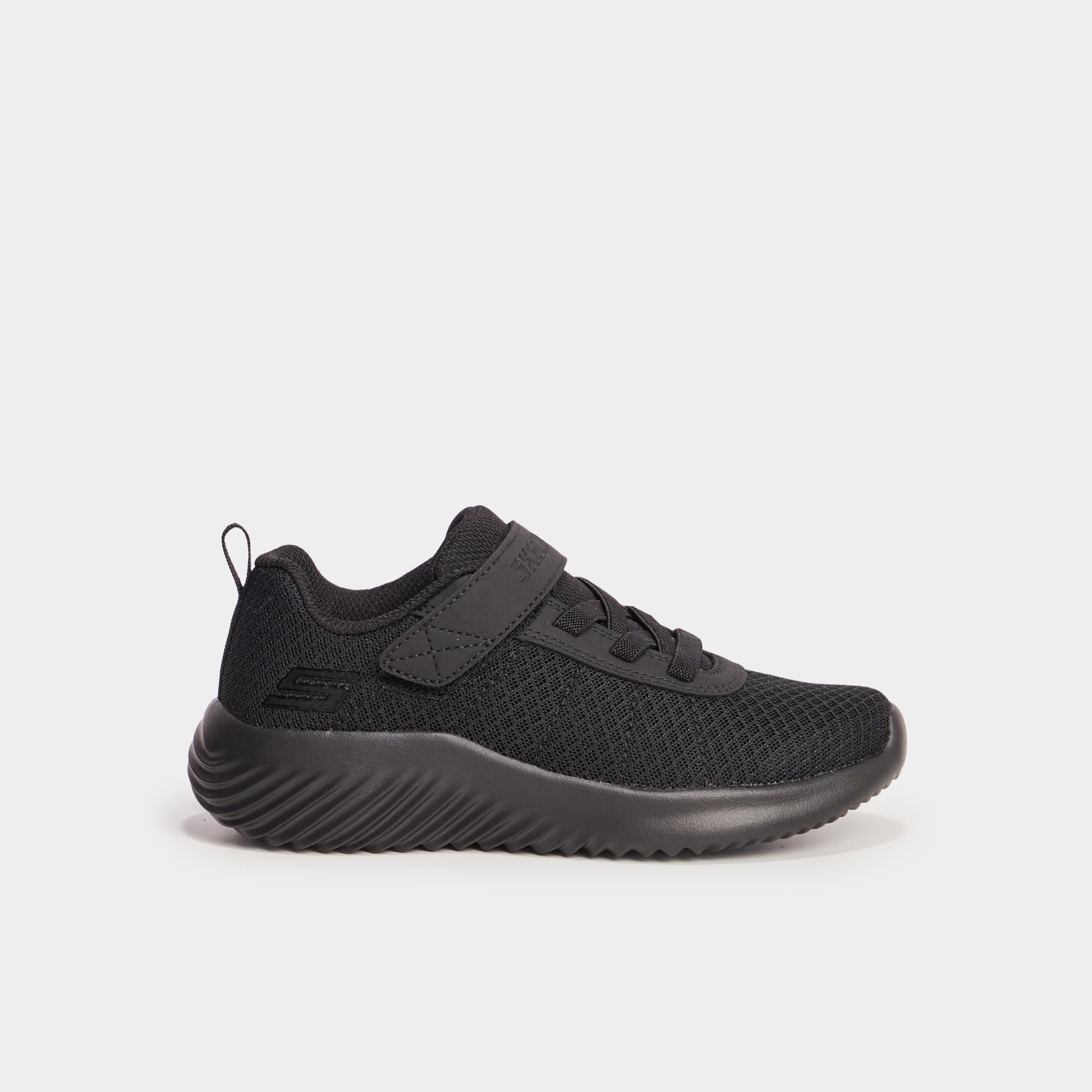 Baskets running Skechers noir gar&ccedil;on