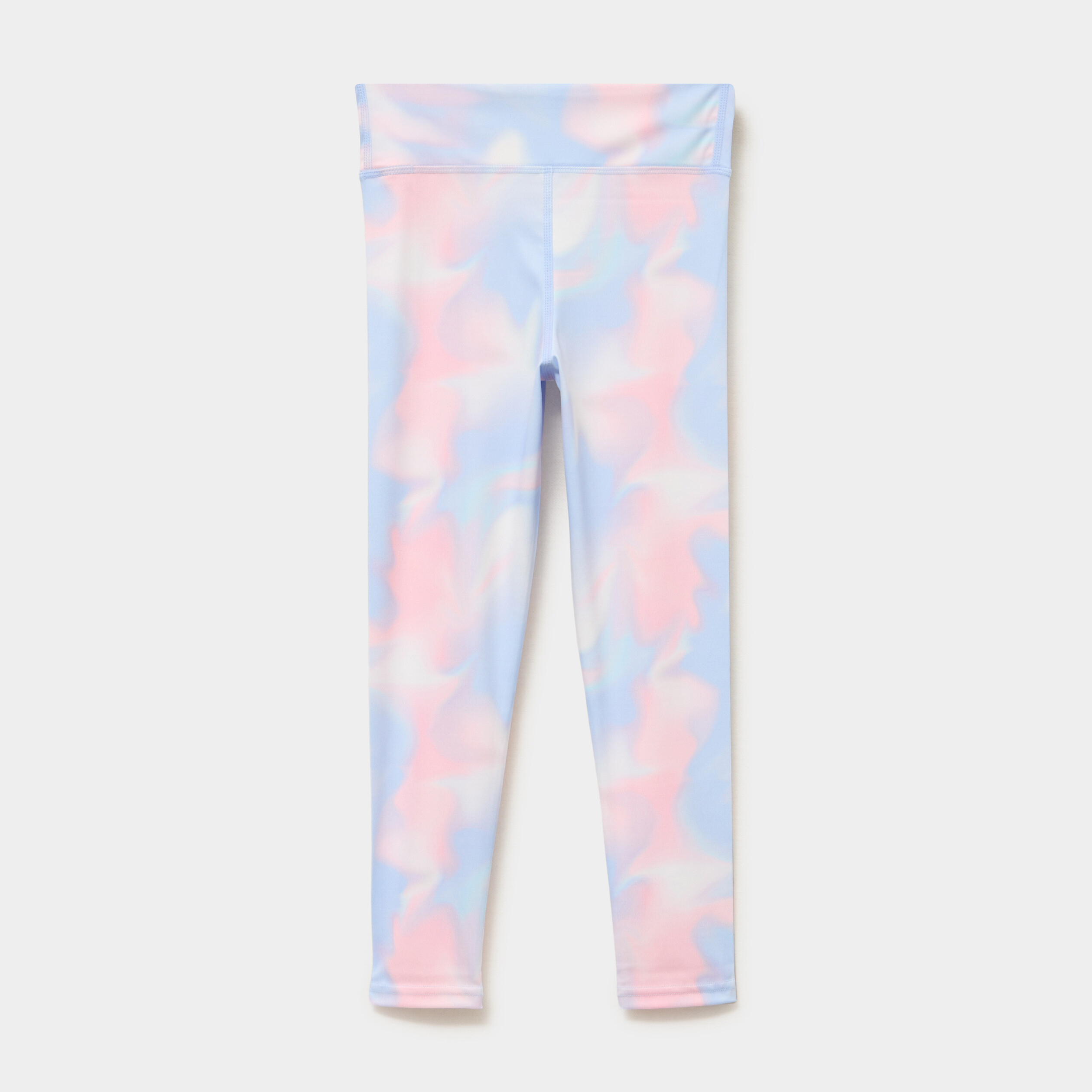 Legging de sport ajust&eacute; ecru fille