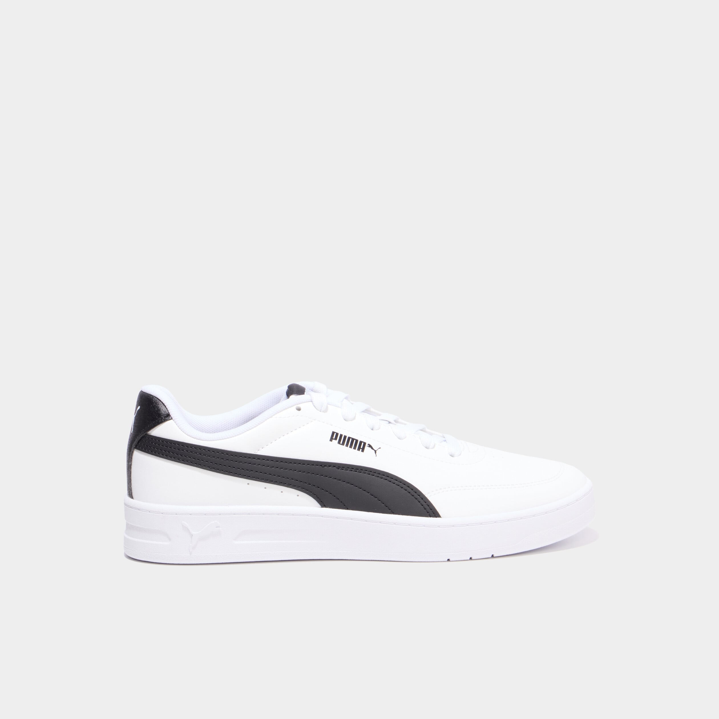 Tennis basses Puma Court Classic Clean noir homme