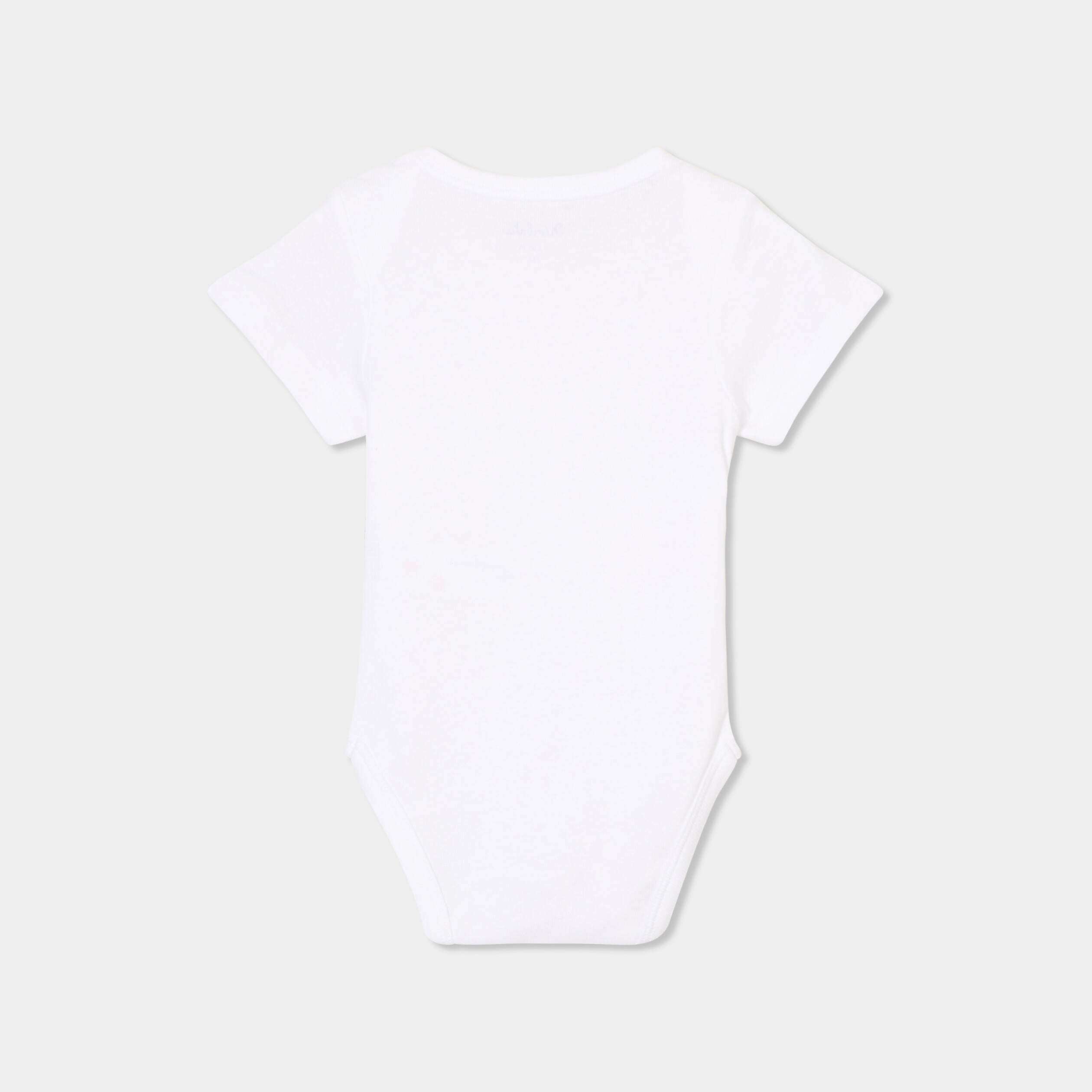 lot 5 bodies us coton manches courtes blanc bebe Lot 5 bodies US coton manches courtes blanc bébé