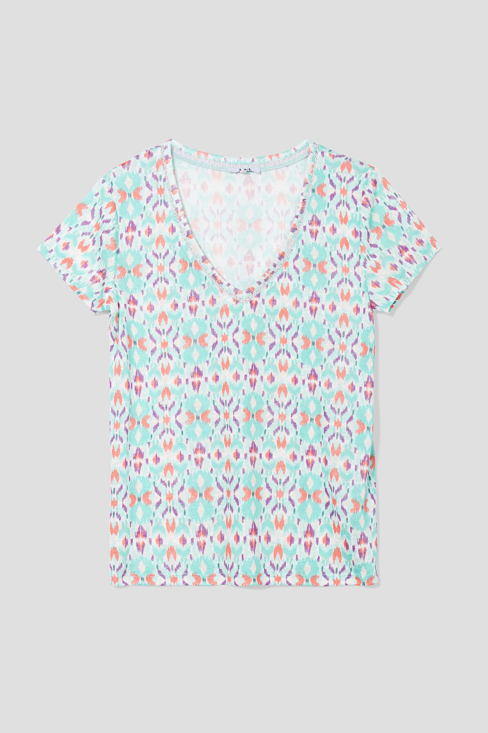 t shirt a manches courtes vert turquoise femme T-shirt à manches courtes vert turquoise femme