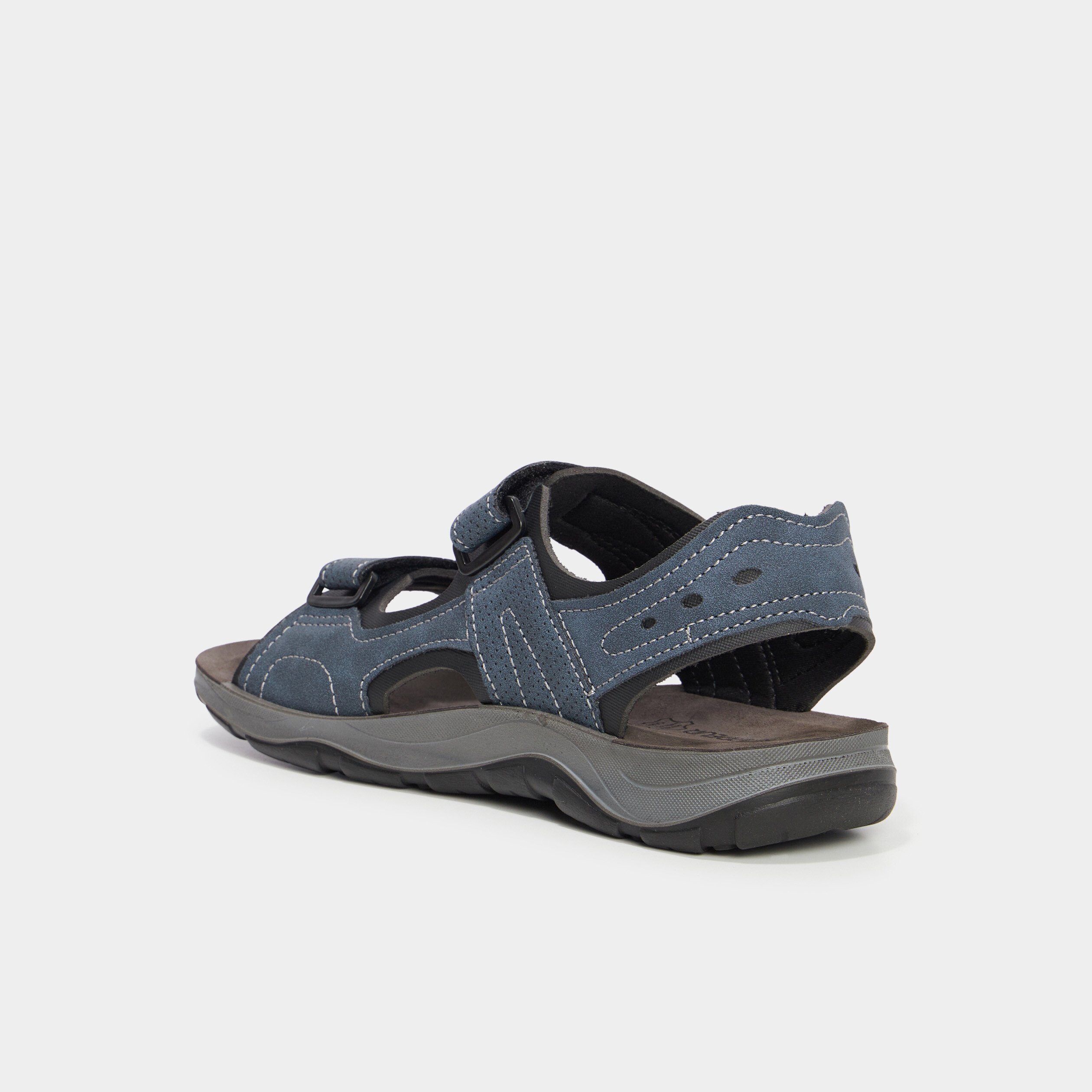 sandales a scratchs bleu homme Sandales à scratchs bleu homme