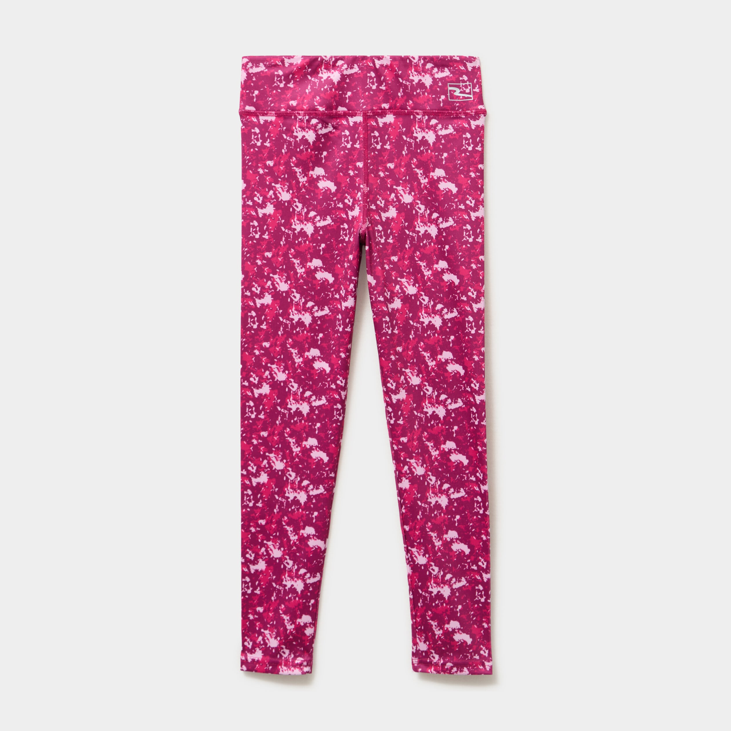 Legging de sport ajust&eacute; prune fille
