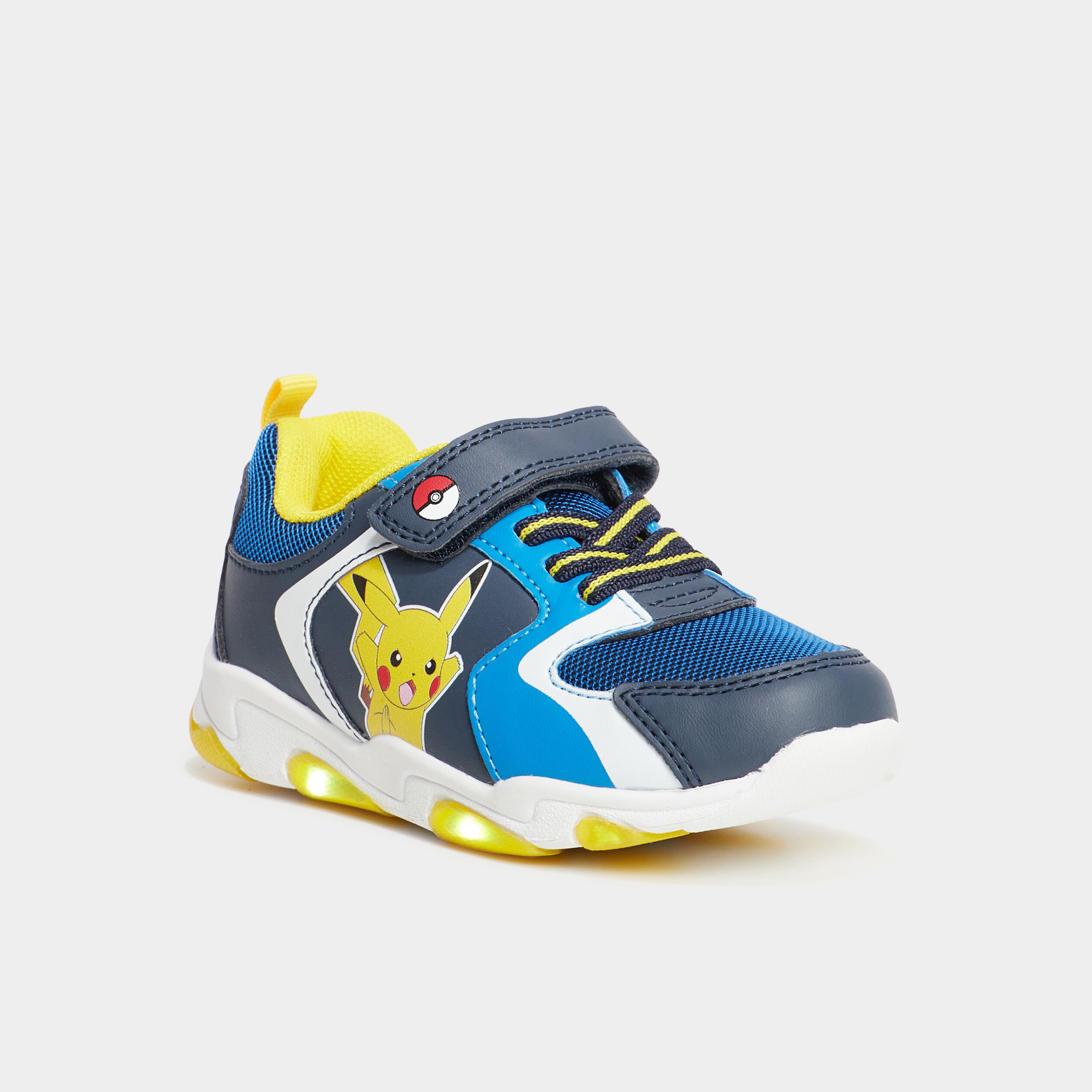 Baskets running lumineuses Pokemon bleu garcon