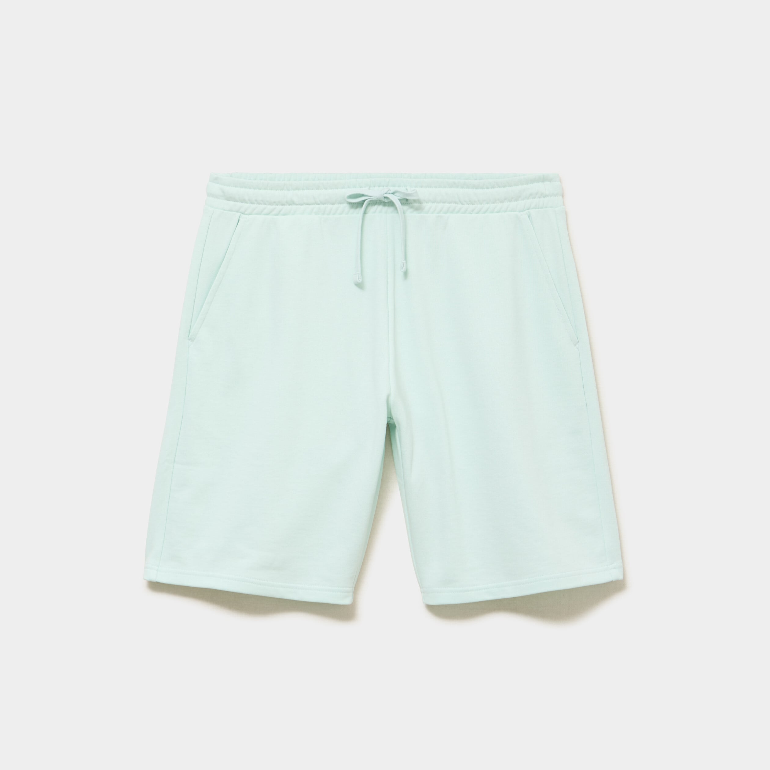 Short de jogging taille &eacute;lastiqu&eacute;e l&eacute;ger vert clair homme