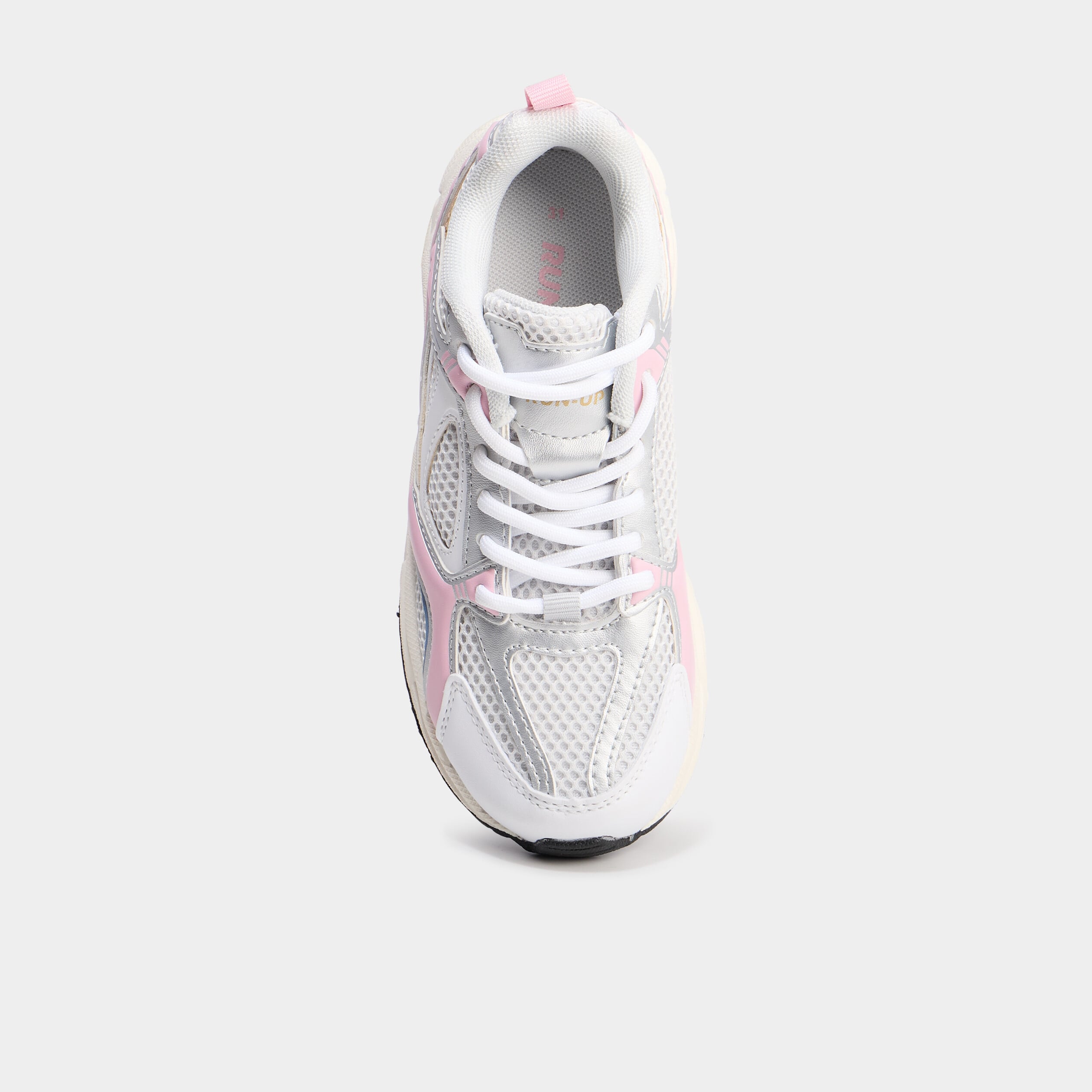 Baskets running m&eacute;moire de forme confort multicolore fille