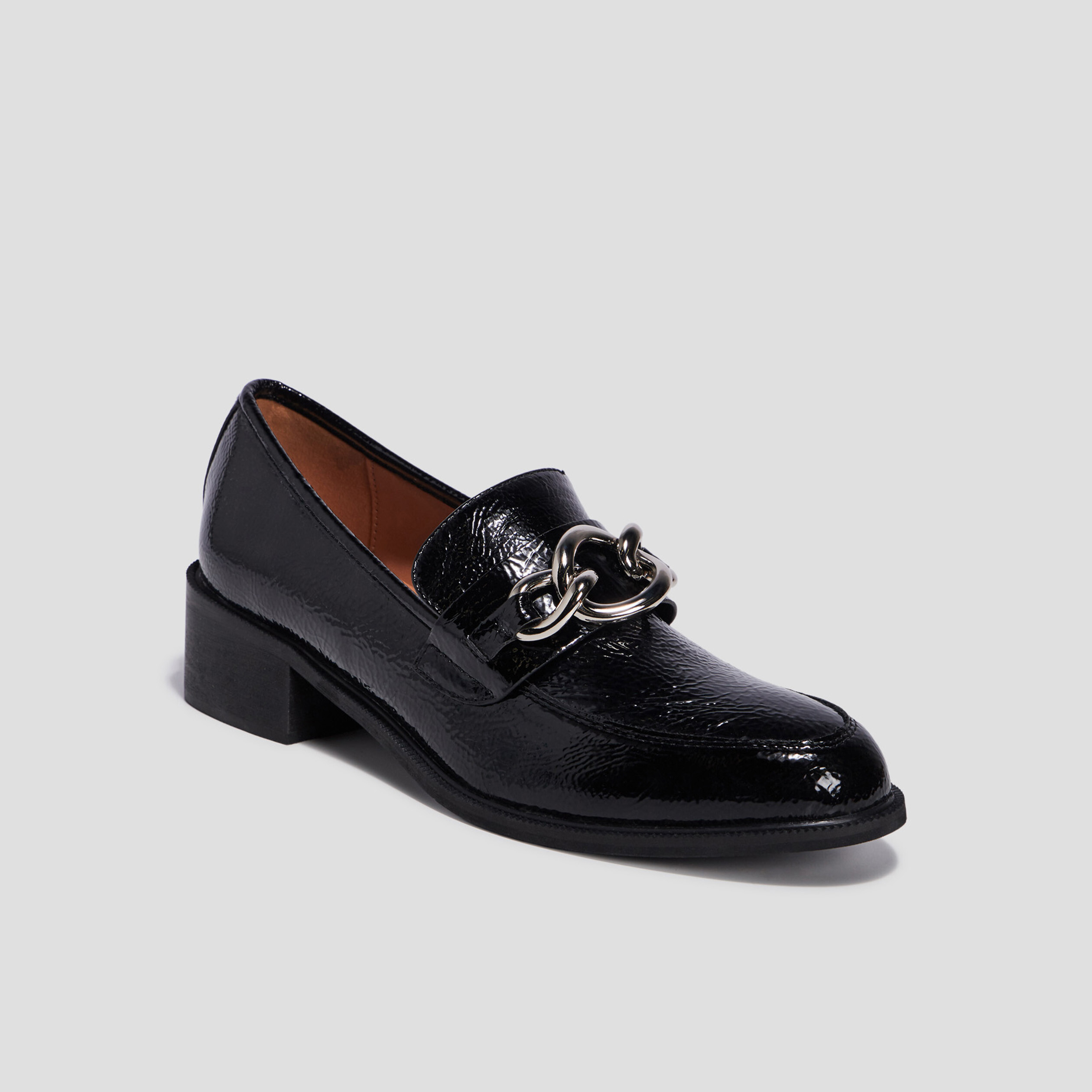 mocassins vernis noir femme Mocassins vernis noir femme