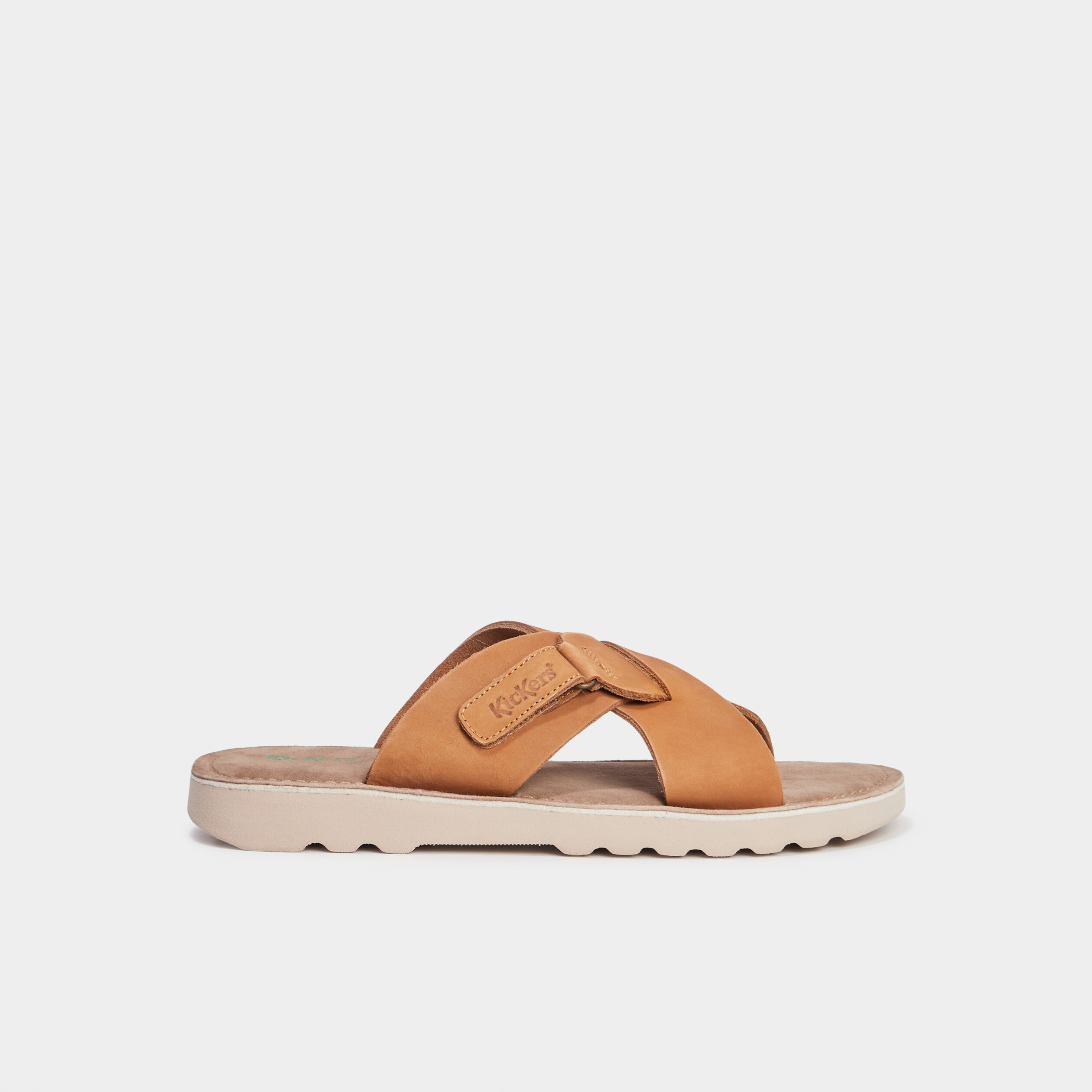 sandales en cuir sable homme Sandales en cuir sable homme