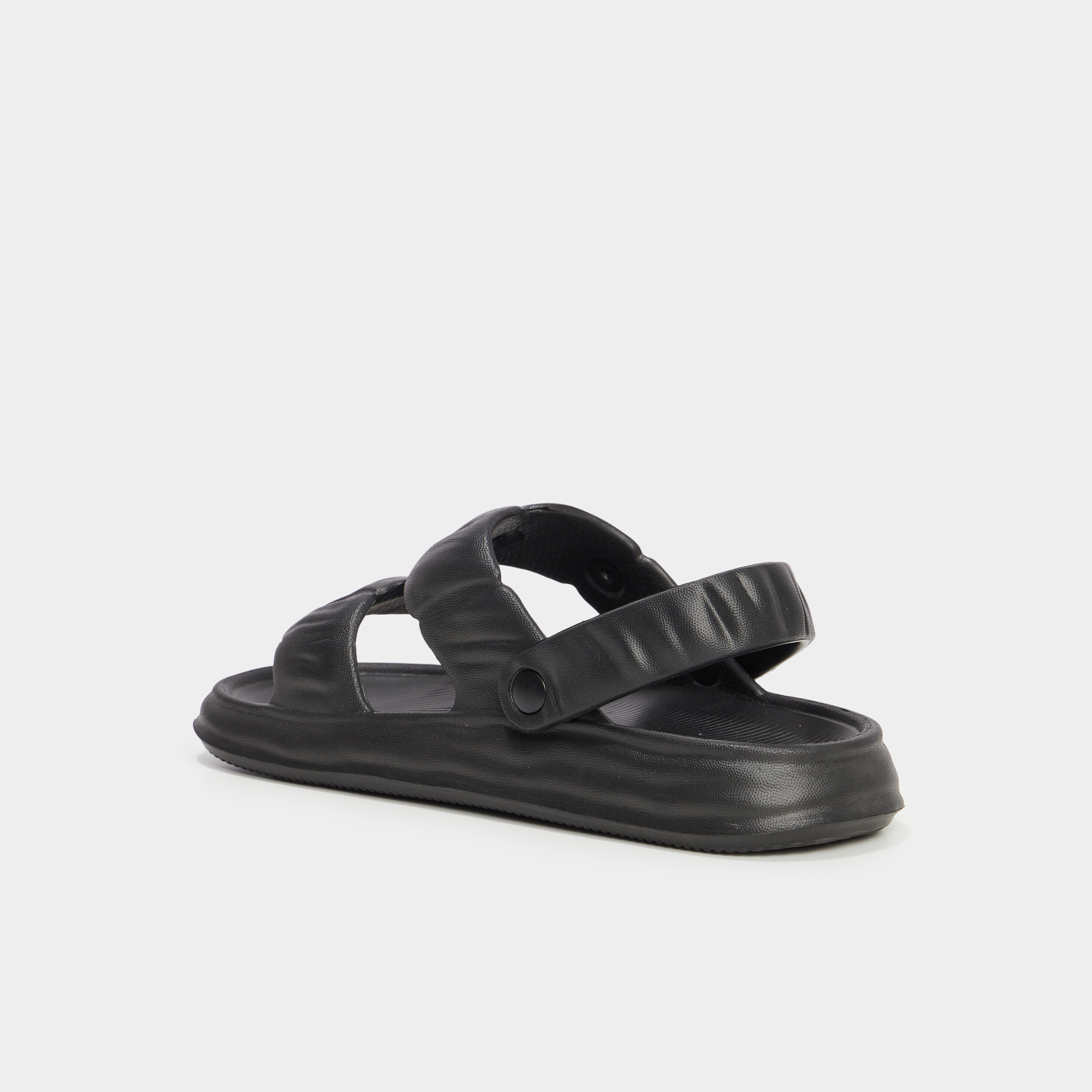 Sandales brides ajustables Wamea Beach noir femme