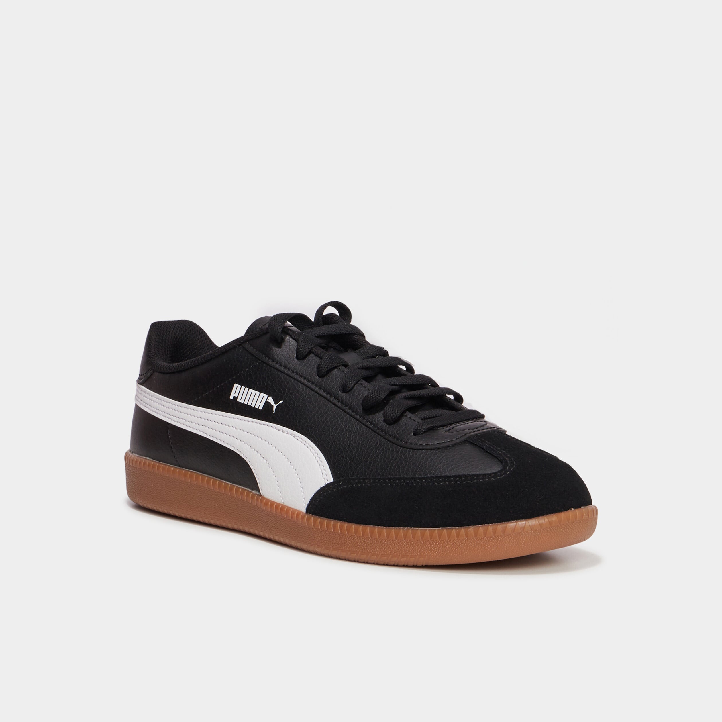 Baskets basses &agrave; lacets Puma noir homme