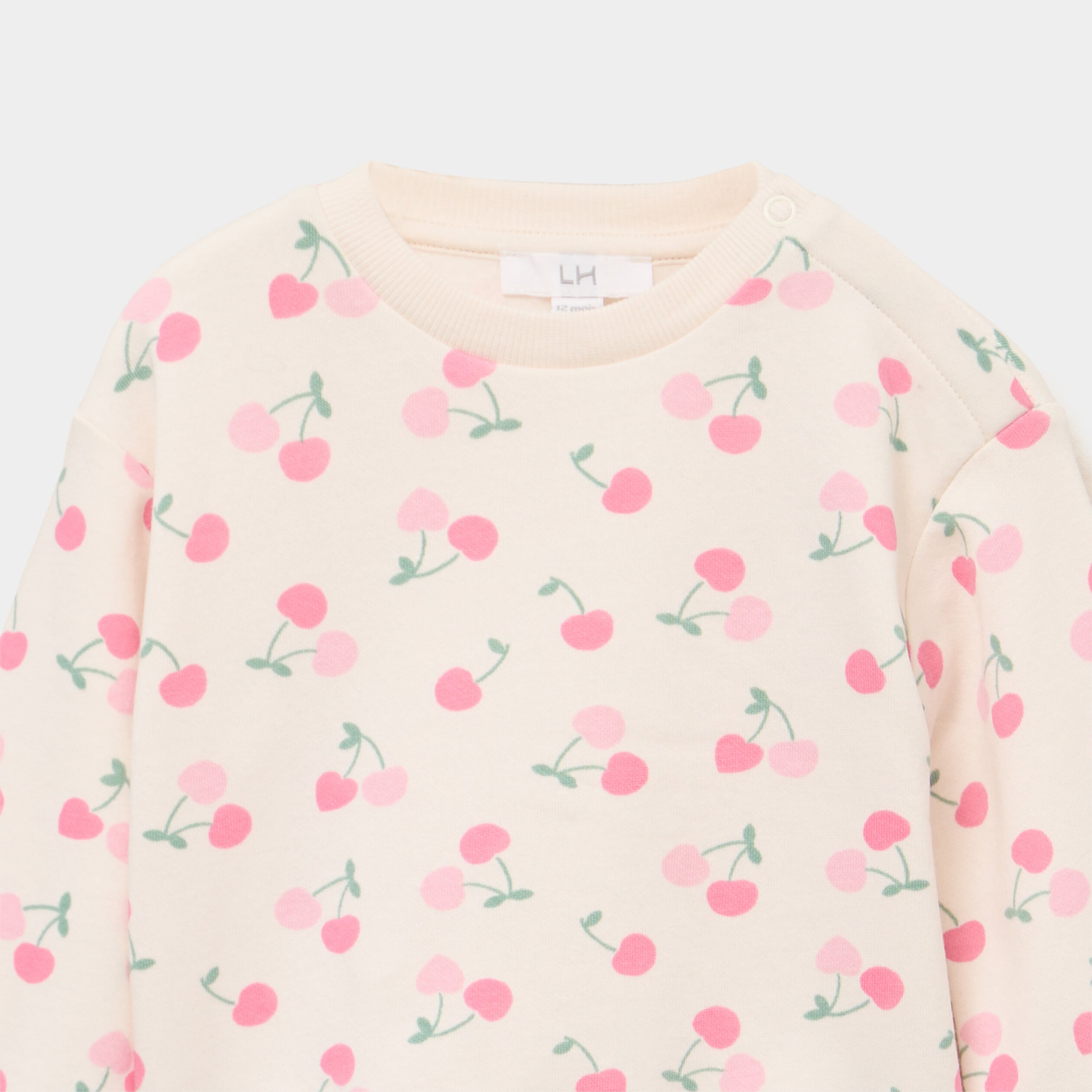 Ensemble sweat et legging creme b&eacute;b&eacute; fille