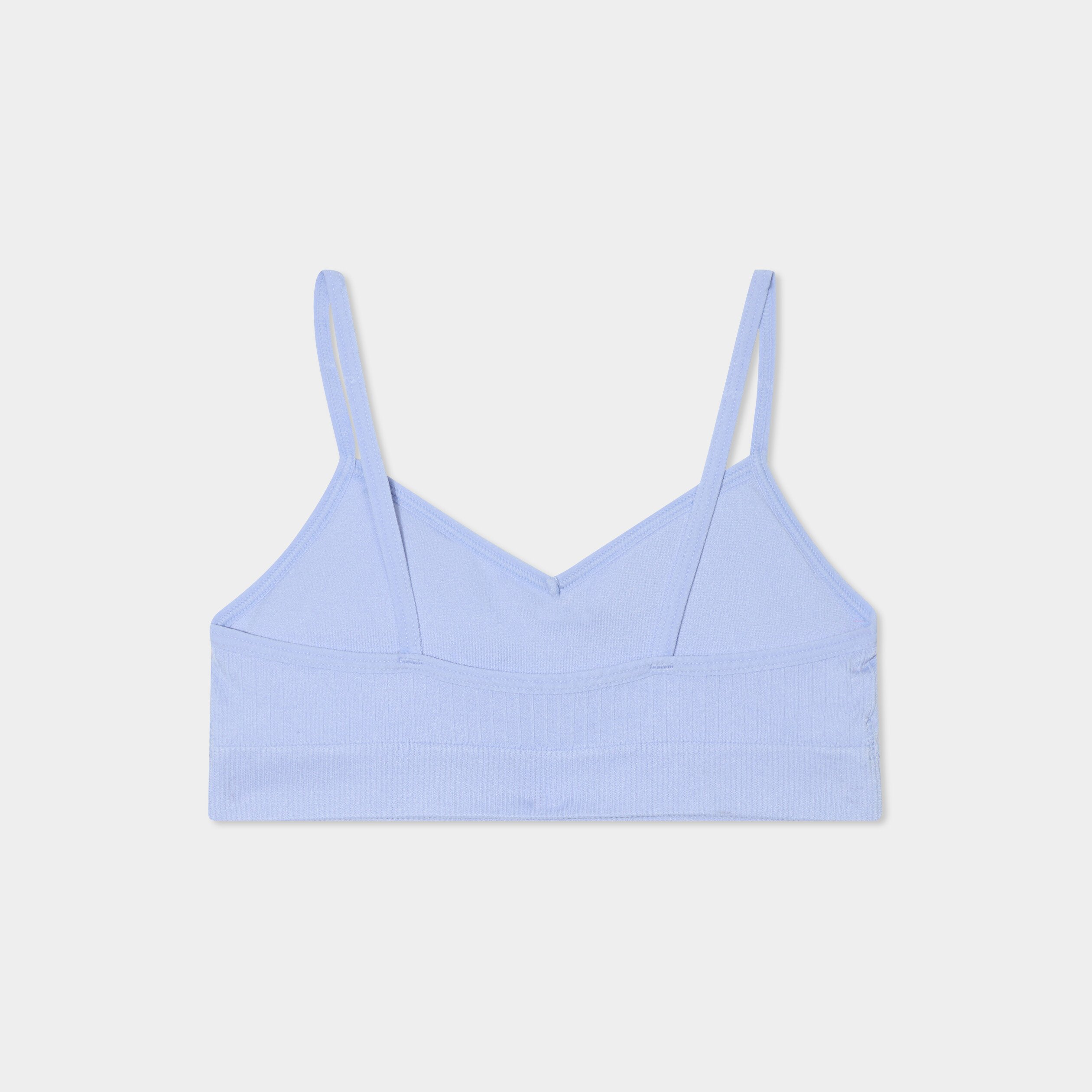 brassiere sans couture bleu fille Brassière sans couture bleu fille