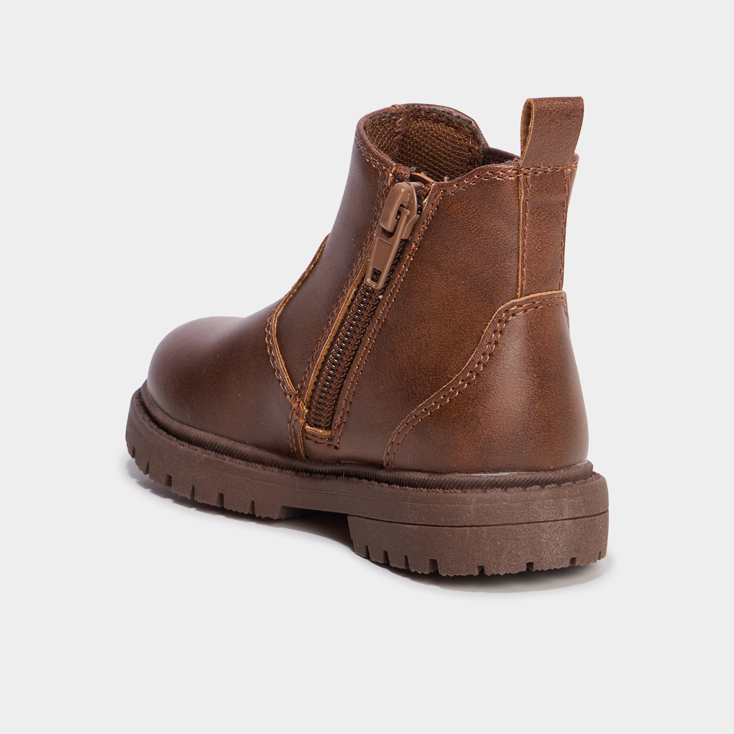 Bottines chelsea crant&eacute;es Liberto marron b&eacute;b&eacute; gar&ccedil;on