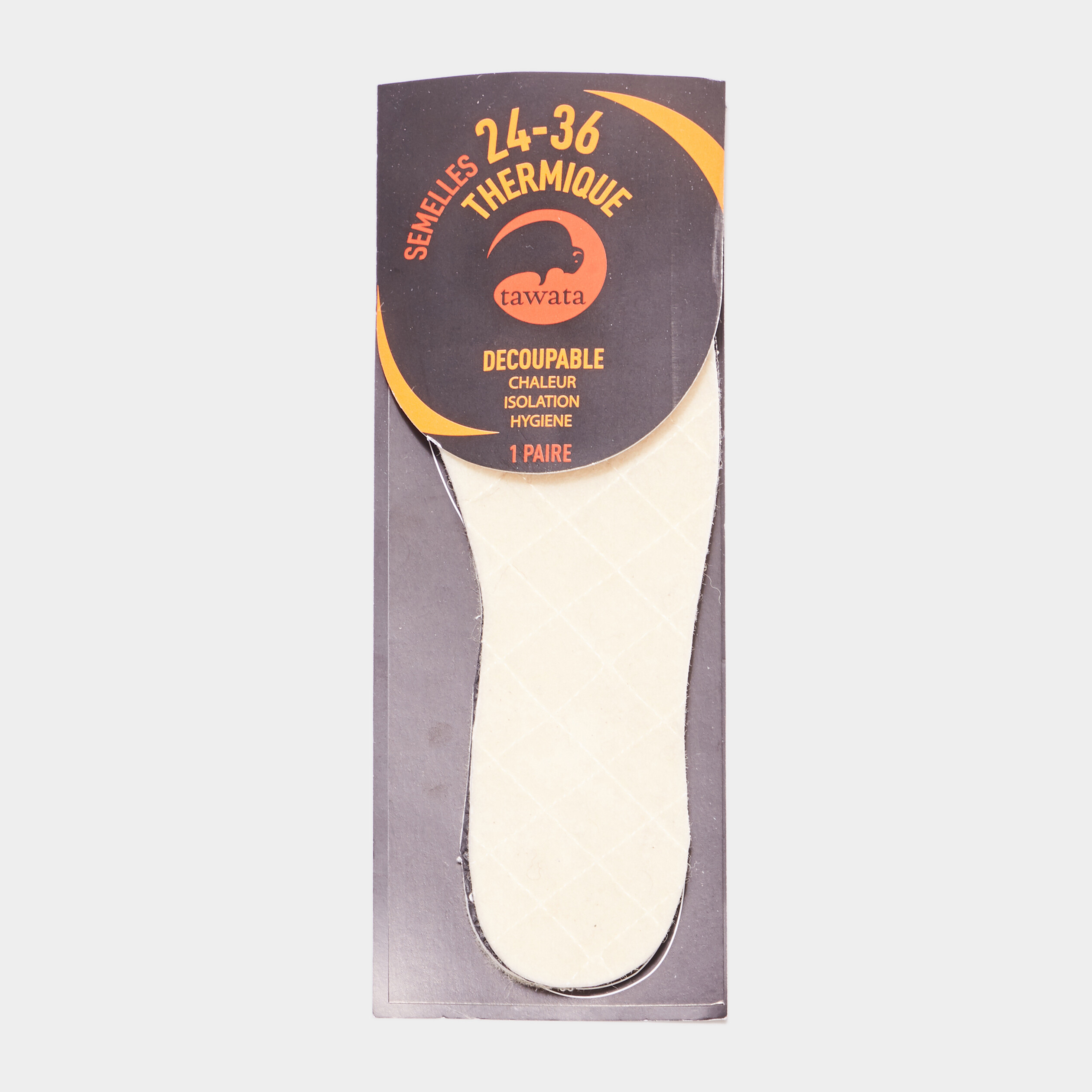 semelles thermiques tawata blanc mixte Semelles thermiques Tawata blanc mixte