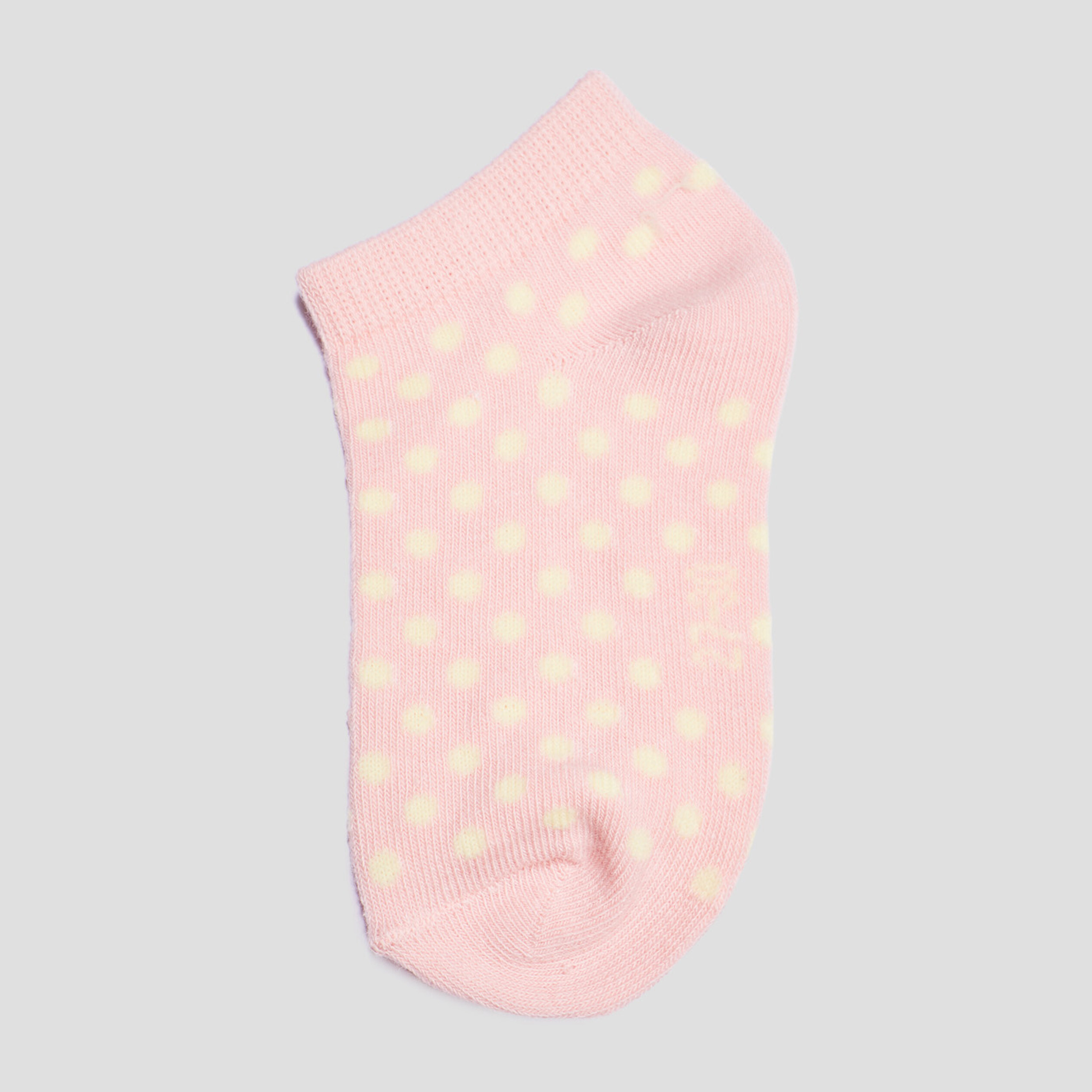 lot 5 paires chaussettes invisibles multicolore fille Lot 5 paires chaussettes invisibles multicolore fille