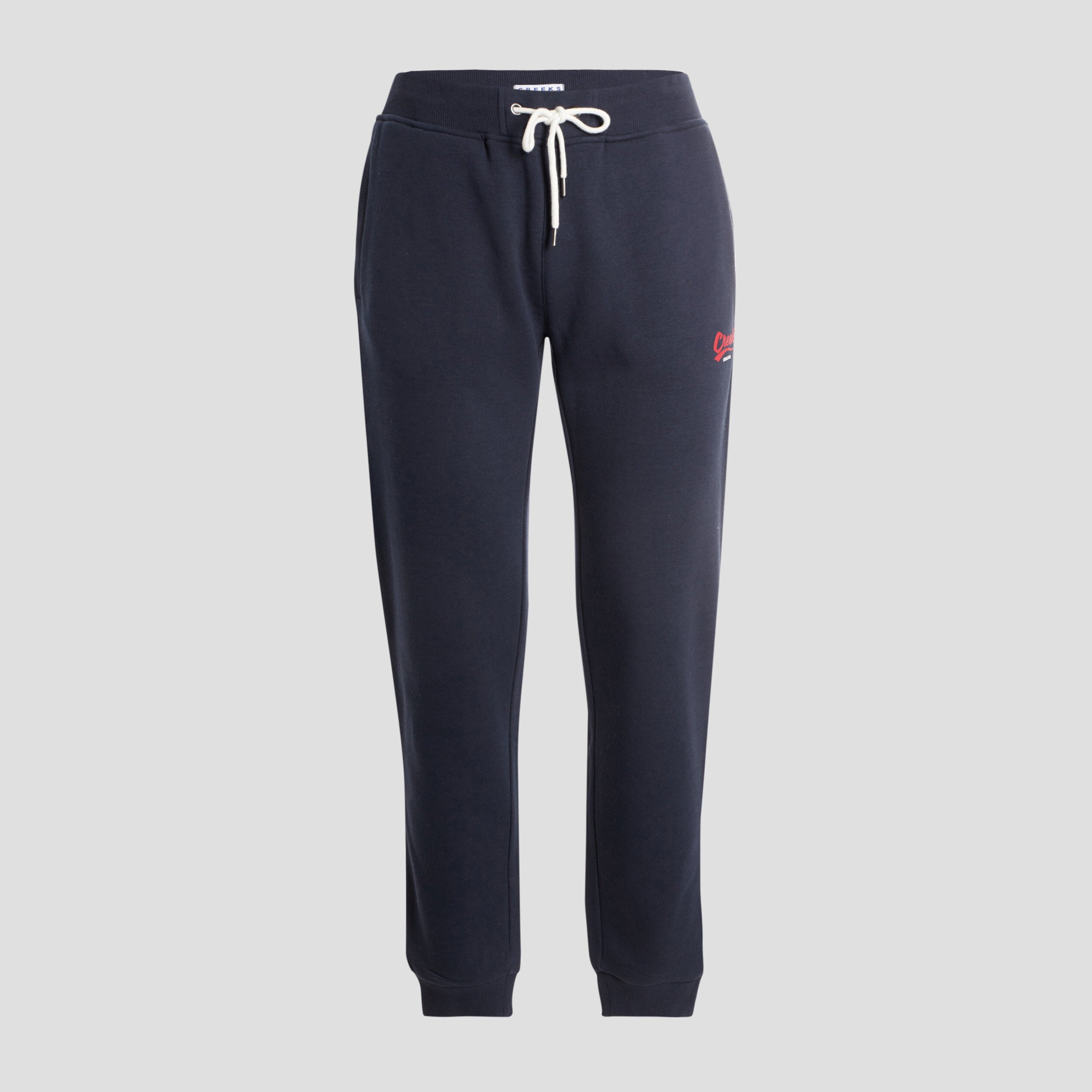 pantalon jogging ajuste creeks bleu marine homme Pantalon jogging ajusté Creeks bleu marine homme