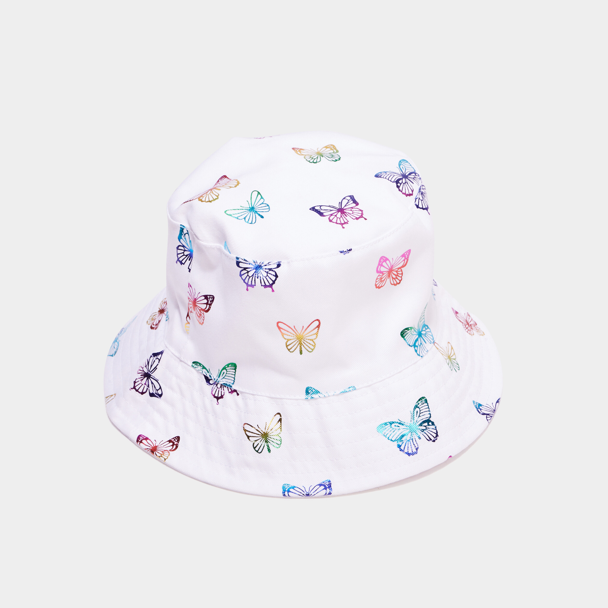 bob reversible coton blanc fille Bob réversible coton blanc fille