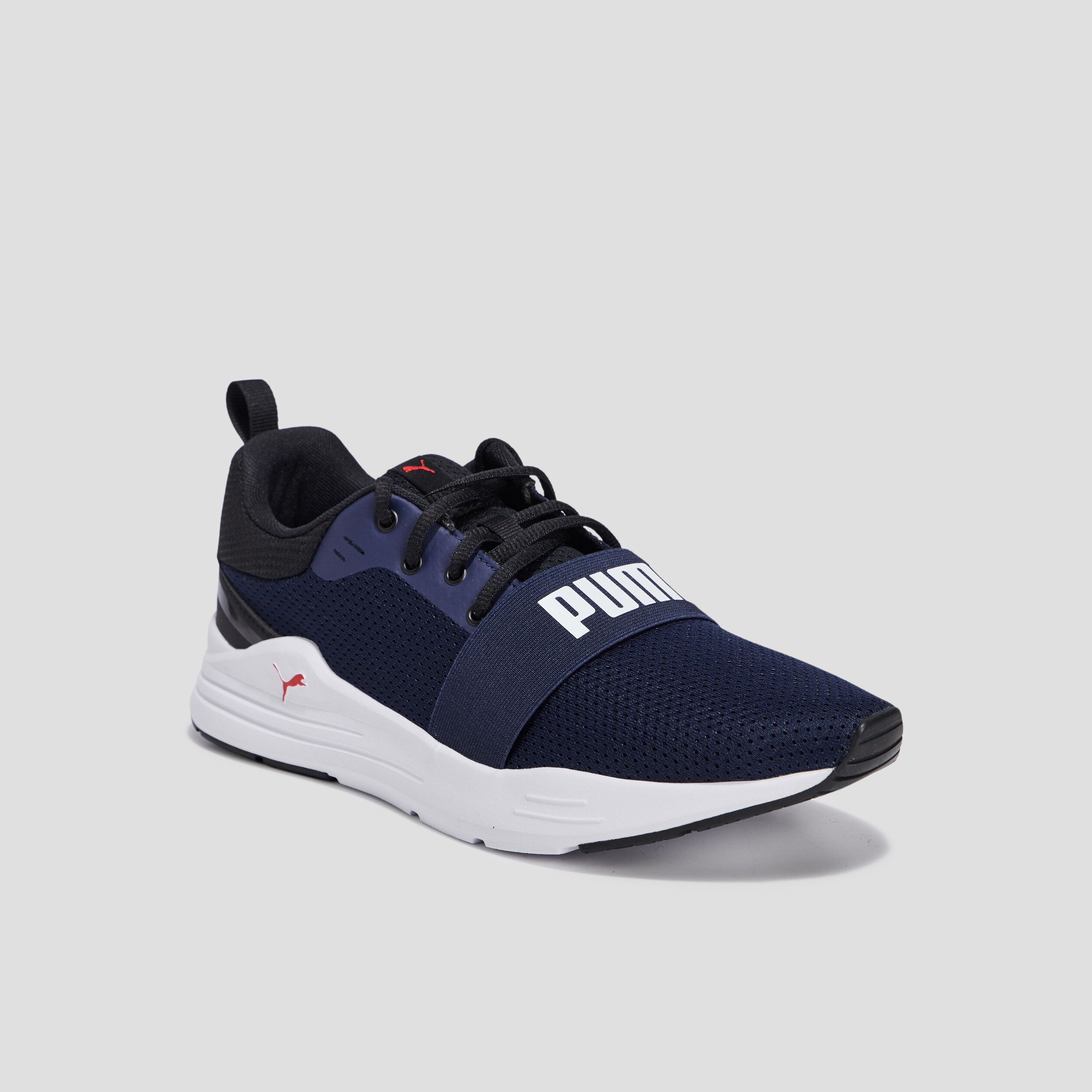 runnings a lacets puma wired bleu marine homme Runnings à lacets Puma Wired bleu marine homme