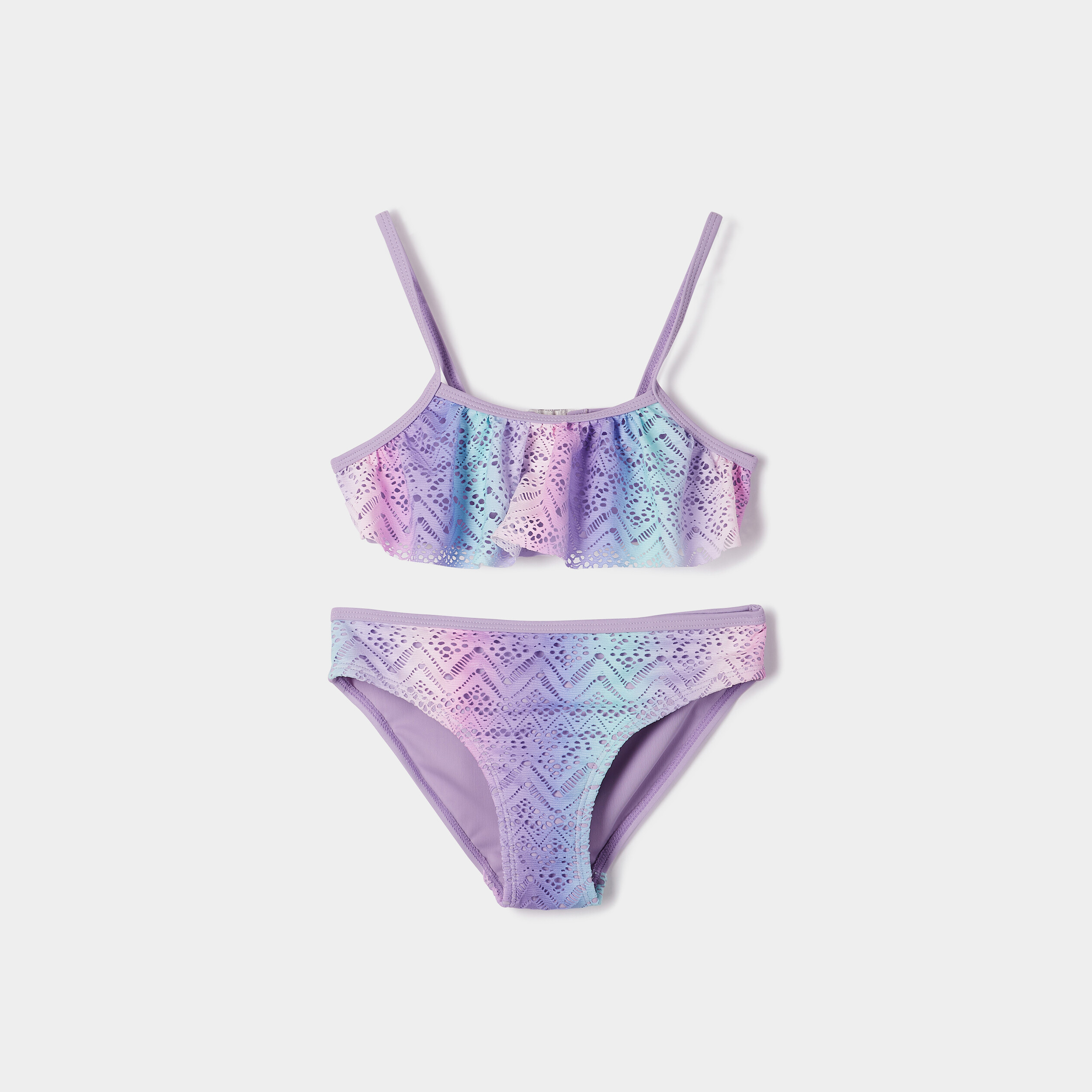 maillot de bain 2 pieces parme fille Maillot de bain 2 pièces parme fille