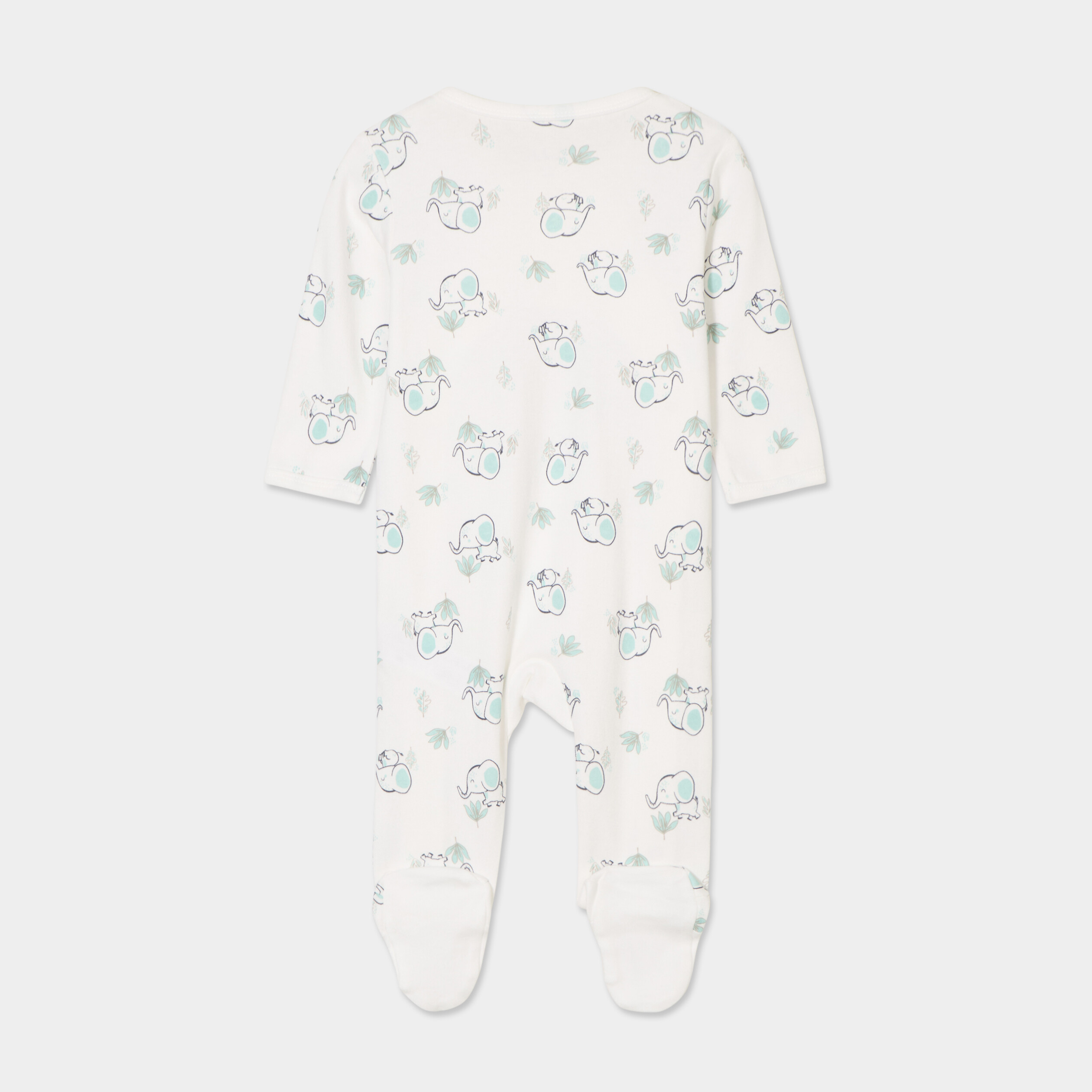 dors bien coton manches longues ivoire bebe Dors-bien coton manches longues ivoire bébé