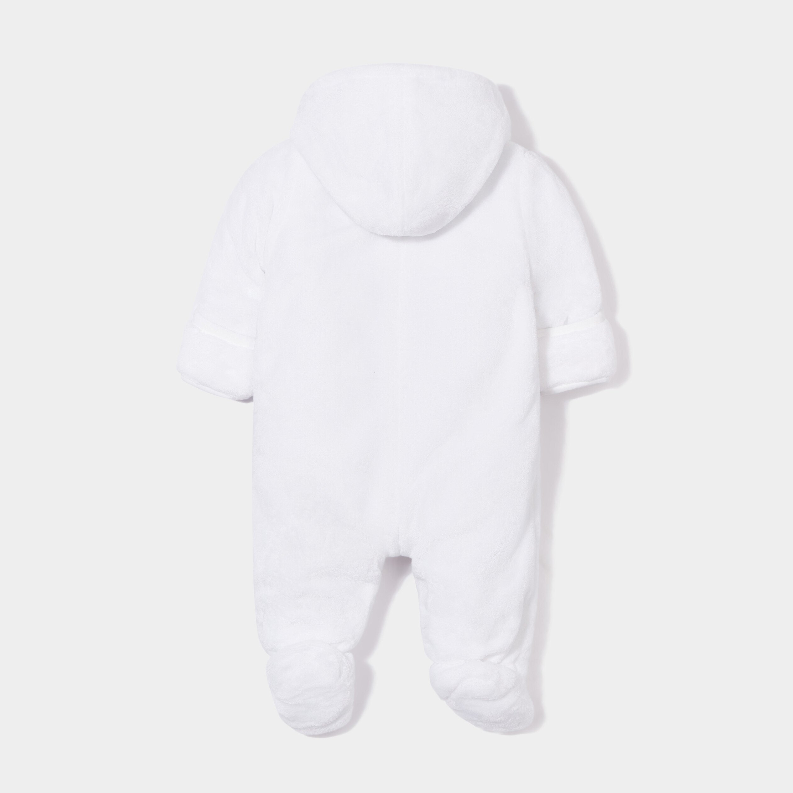 Combinaison à Capuche Zippée Avec Oreilles D'ours En Peluche